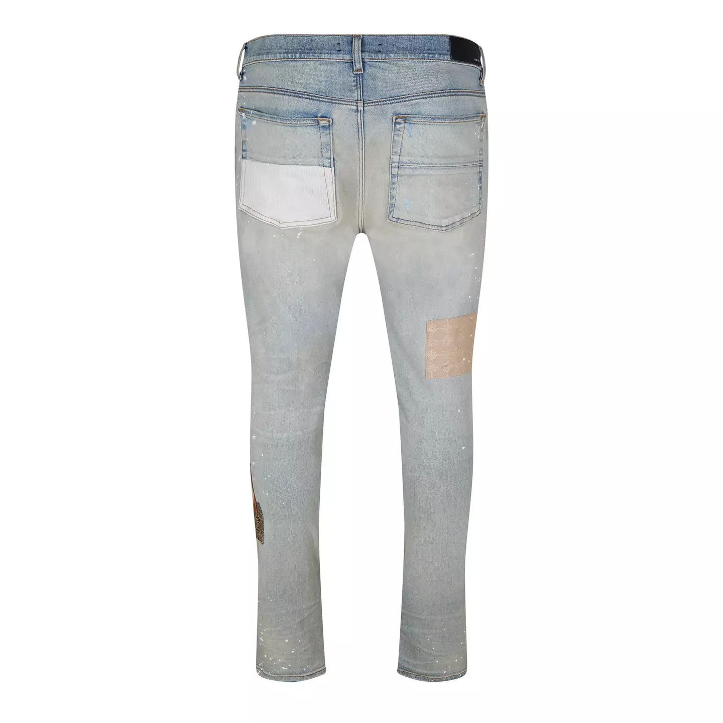 Amiri o1g2r1mq0426 Distressed Skinny Jeans in Antique Indigo Size US 34 / EU 50 - 2 Thumbnail