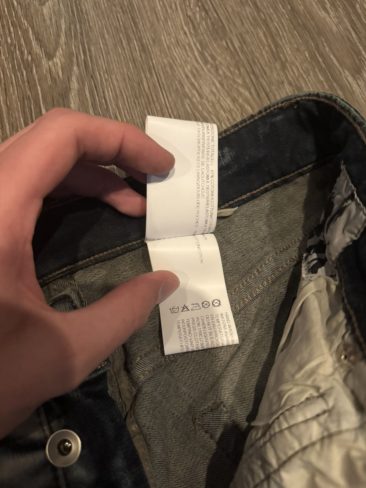Rick Owens Rick Owens SAMPLE Sky Orange Degrade Bias Bootcut Jeans 31 Size US 31 - 12 Thumbnail