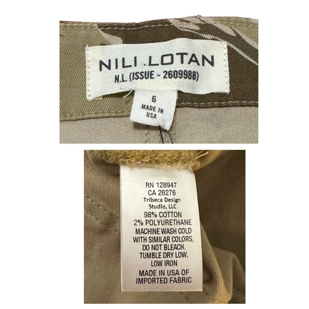Nili Lotan Nili Lotan Cropped French Military Pant, Khaki Tiger Camo, S Size 28" / US 6 / IT 42 - 5 Thumbnail