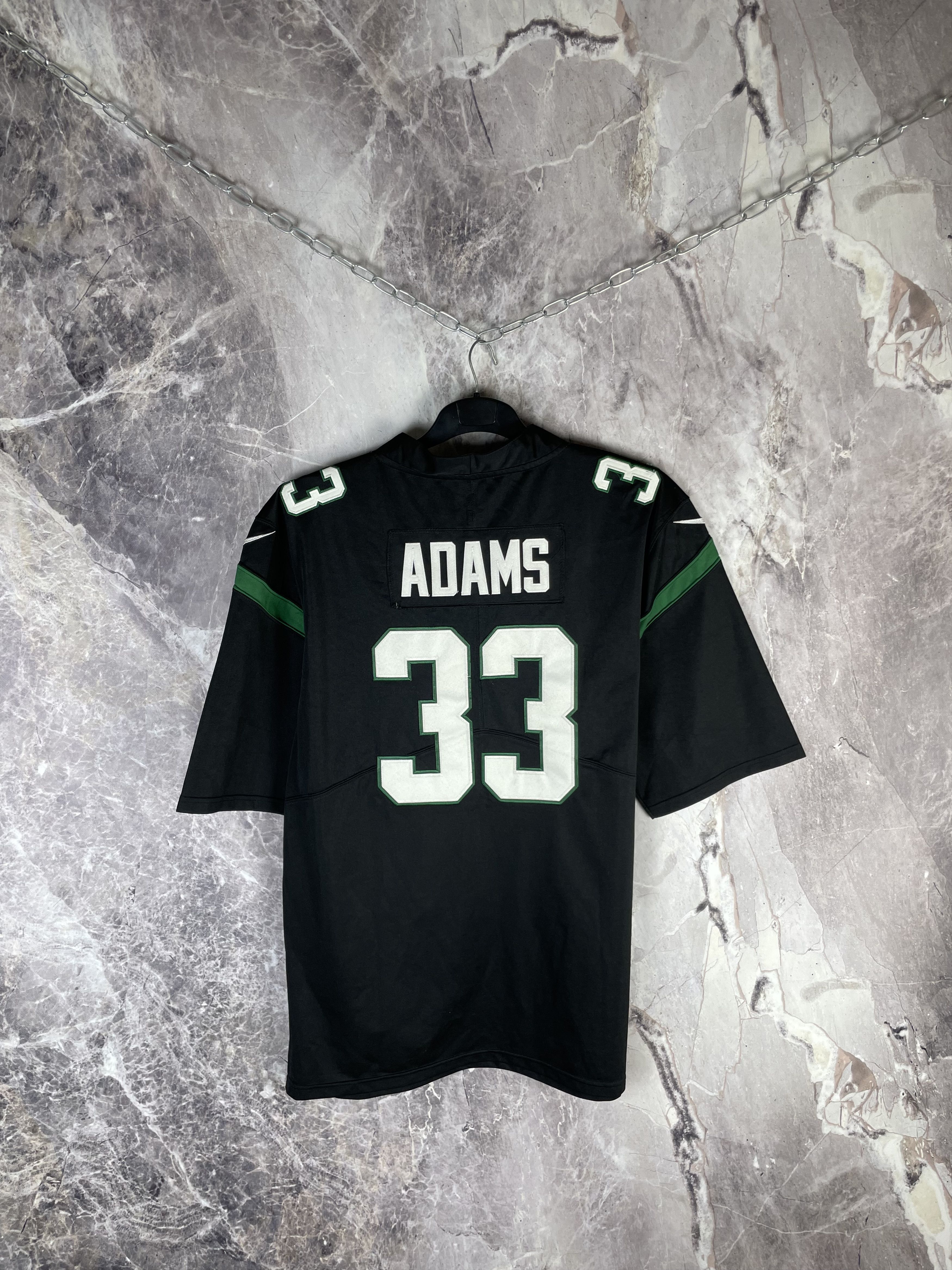 Nike Adams #33 New York Jets Color Rush Nike Jersey Black Size US L / EU 52-54 / 3 - 7 Thumbnail