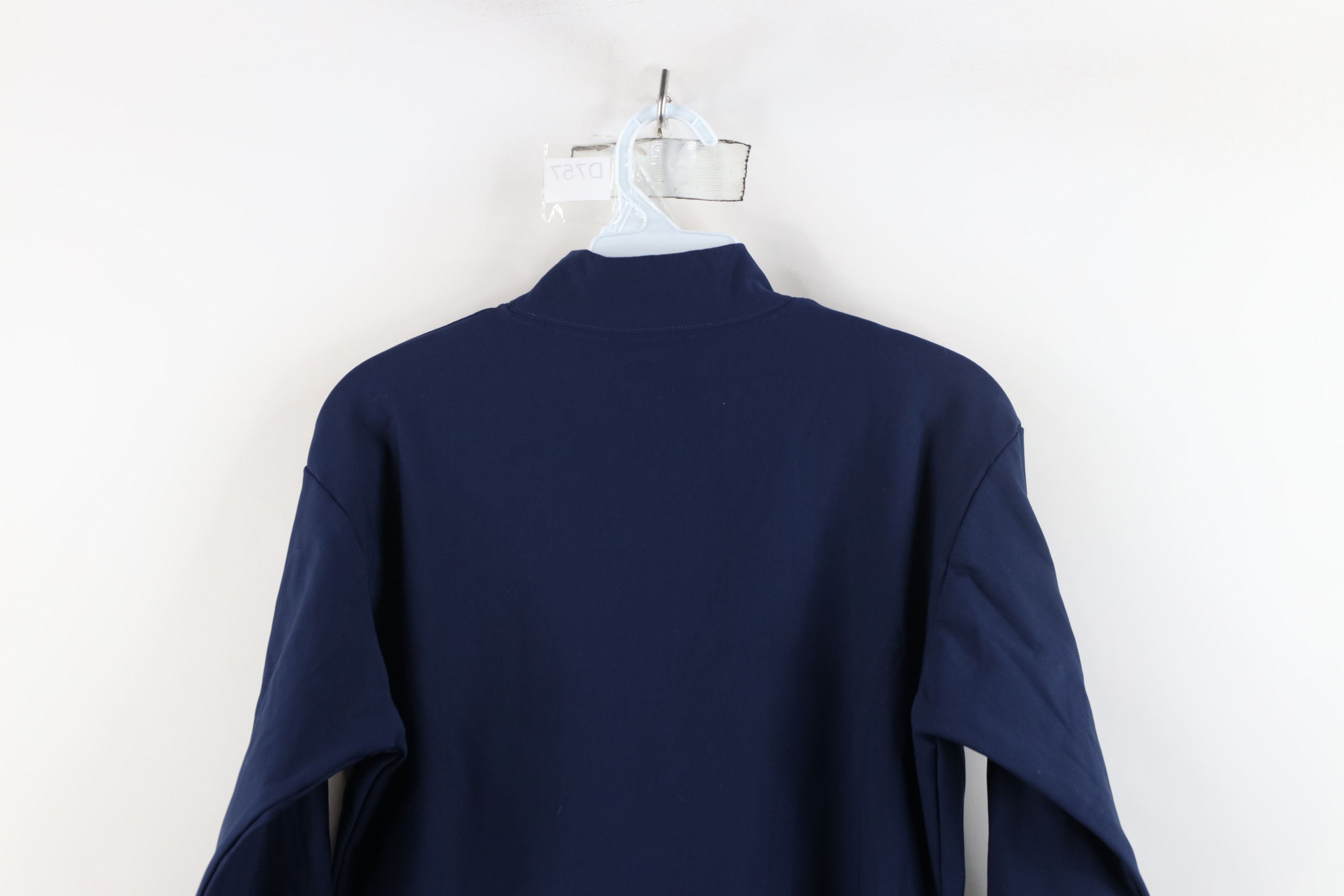 Under Armour × Vintage Under Armour Tactical Compression Mock Neck T-Shirt Navy Size US L / EU 52-54 / 3 - 12 Thumbnail