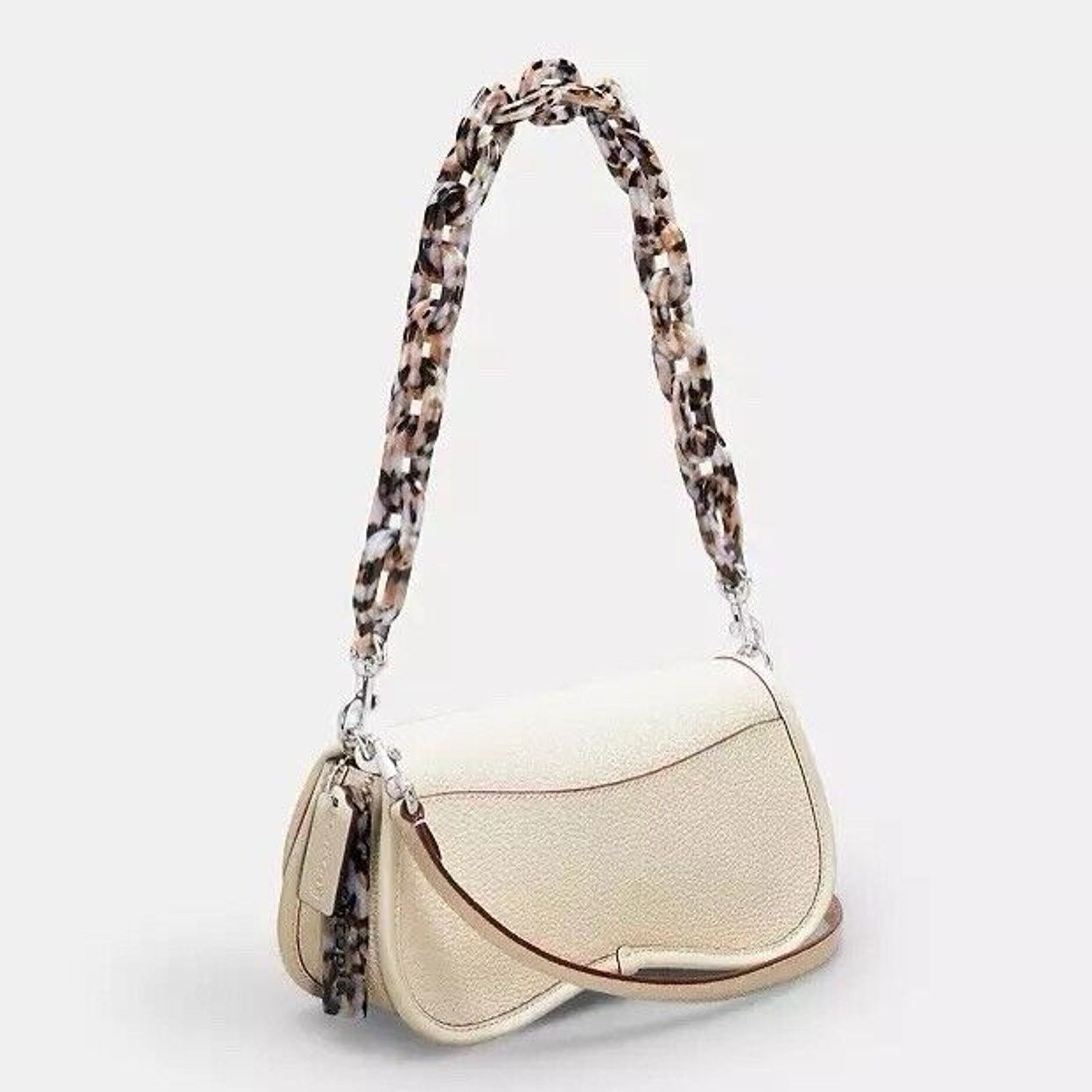 Coach NWT Coach Wavy Dinky Bag Shoulder Crossbody CK113 Cloud Size ONE SIZE - 6 Thumbnail
