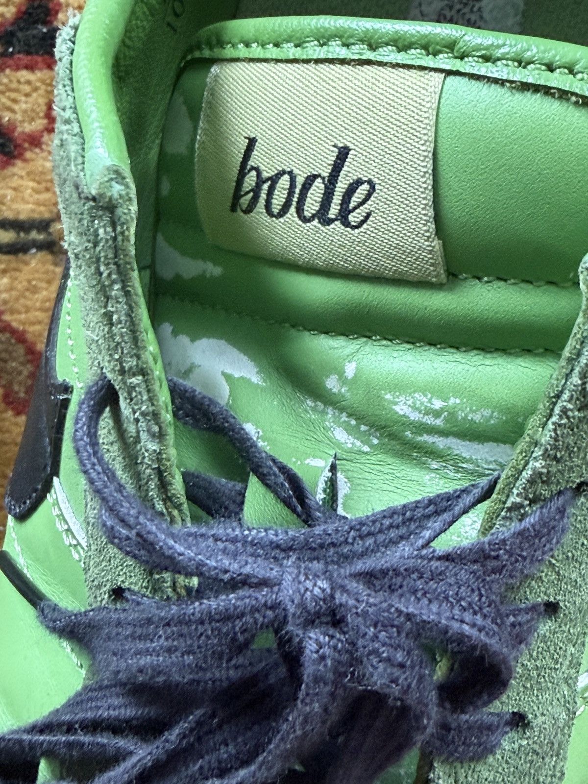 Bode × Nike Bode x Nike astrograbber green Size US 10.5 / EU 43-44 - 4 Thumbnail