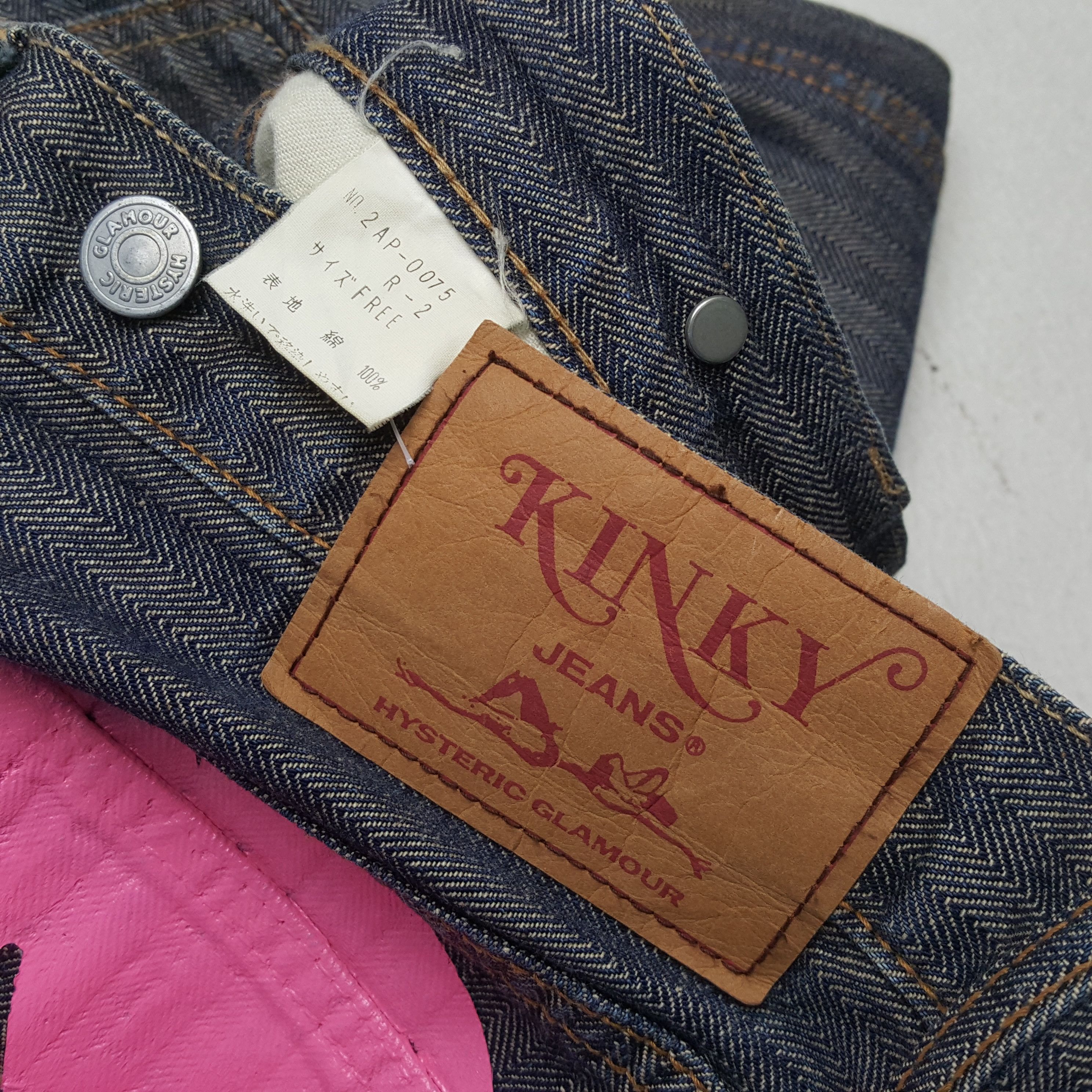 Hysteric Glamour HYSTERIC GLAMOUR Japanese Brand Custom Art Jeans Size US 31 - 14 Thumbnail