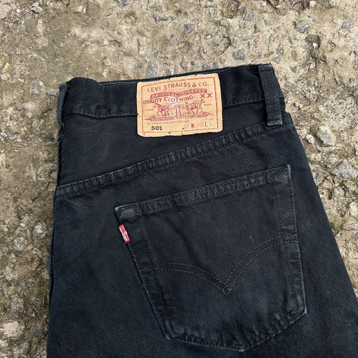 Levi's × Vintage Vintage Levi’s 501 Pants Trousers Jeans W36xL34 90s USA Y2K Size US 36 / EU 52 - 5 Thumbnail