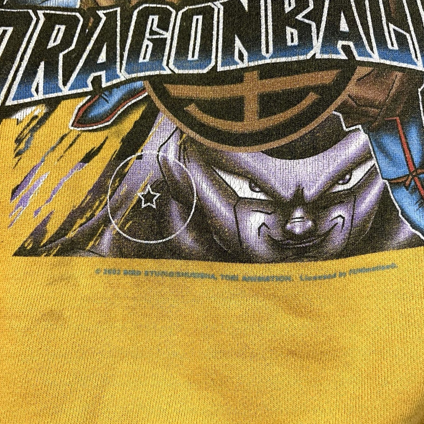 Vintage VINTAGE Dragon Ball Z Hoodie Goku Super Saiyan Anime Size S Yellow RARE Size US S / EU 44-46 / 1 - 3 Thumbnail