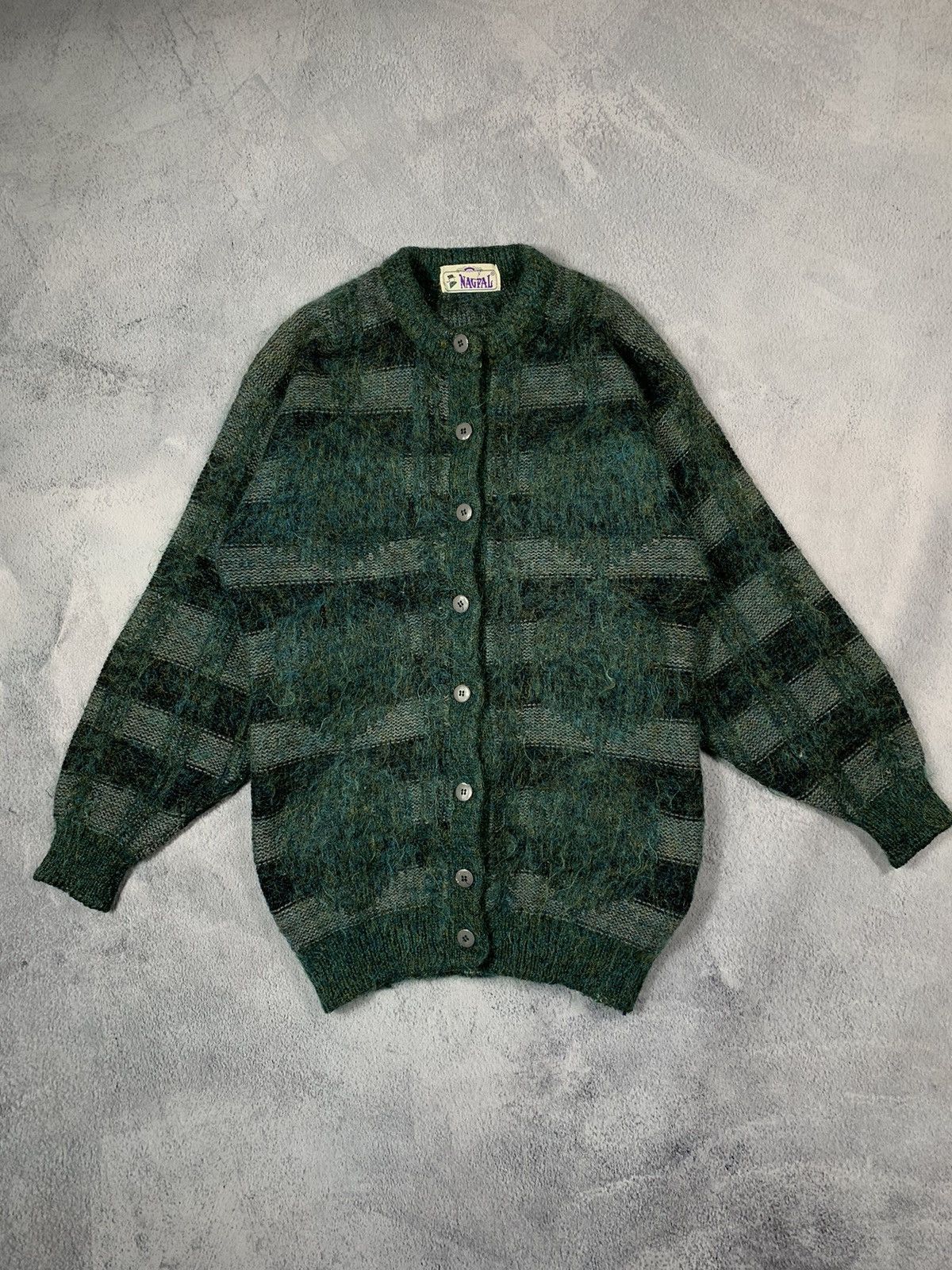 Other Vintage 90s Heavy knit wool cardigan sweater size M Size M / US 6-8 / IT 42-44 - 1 Thumbnail