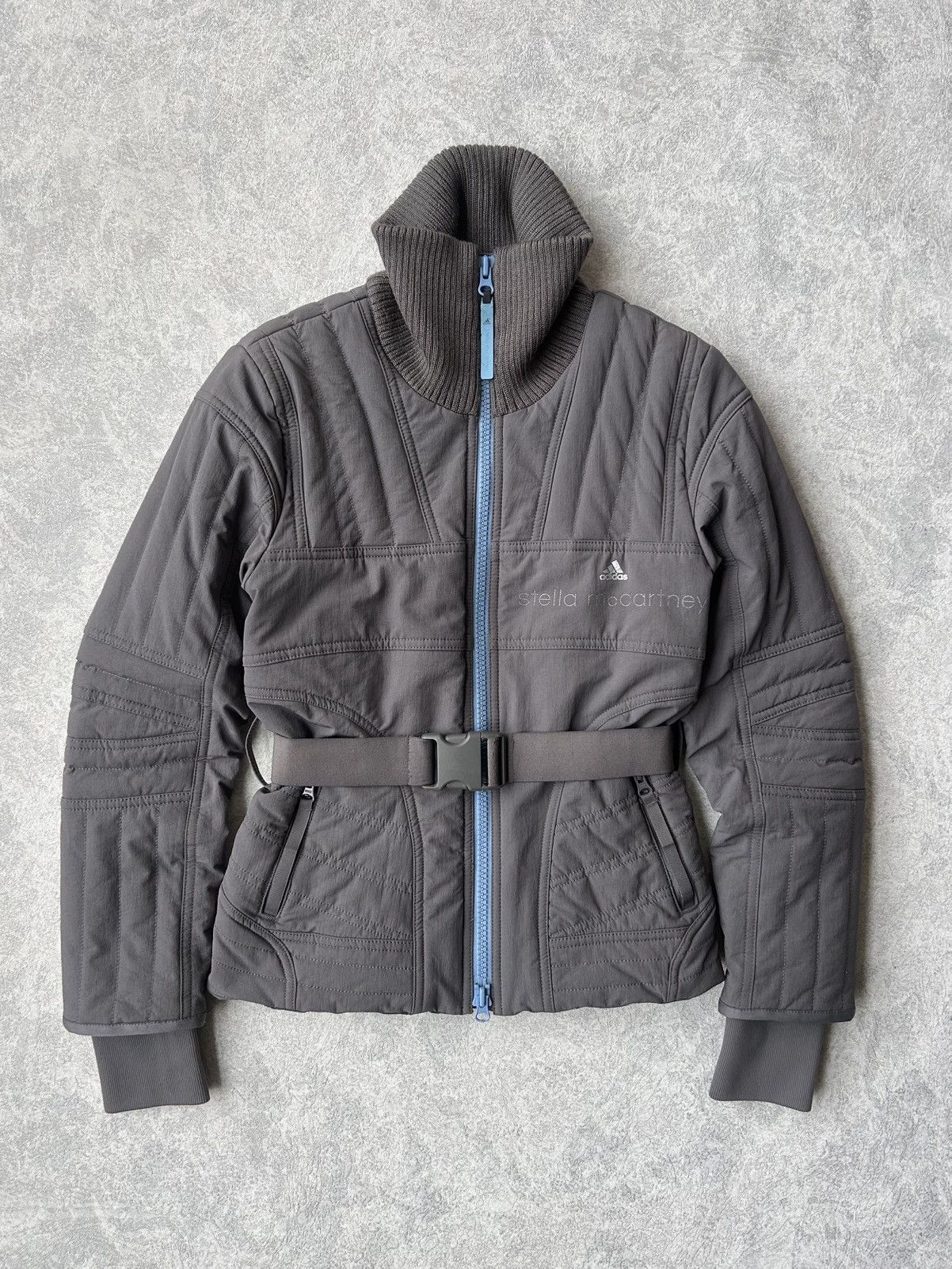 Adidas × Stella McCartney Y2K Adidas Stella McCartney Cropped Ski Puffer Jacket Size XS / US 0-2 / IT 36-38 - 6 Thumbnail