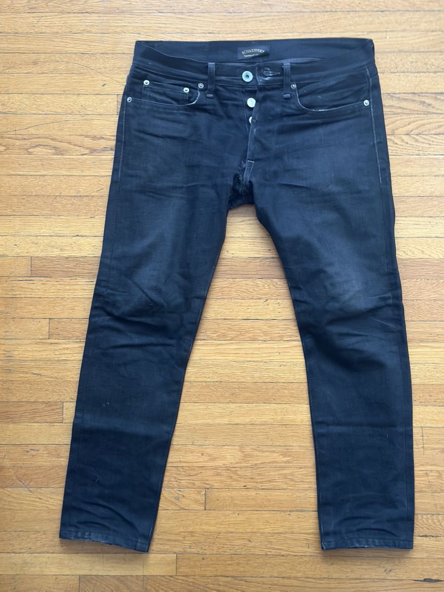 Schaeffers Garment Hotel Schaeffer’s Garment Hotel Mens Black Jeans Size US 30 / EU 46 - 1 Thumbnail