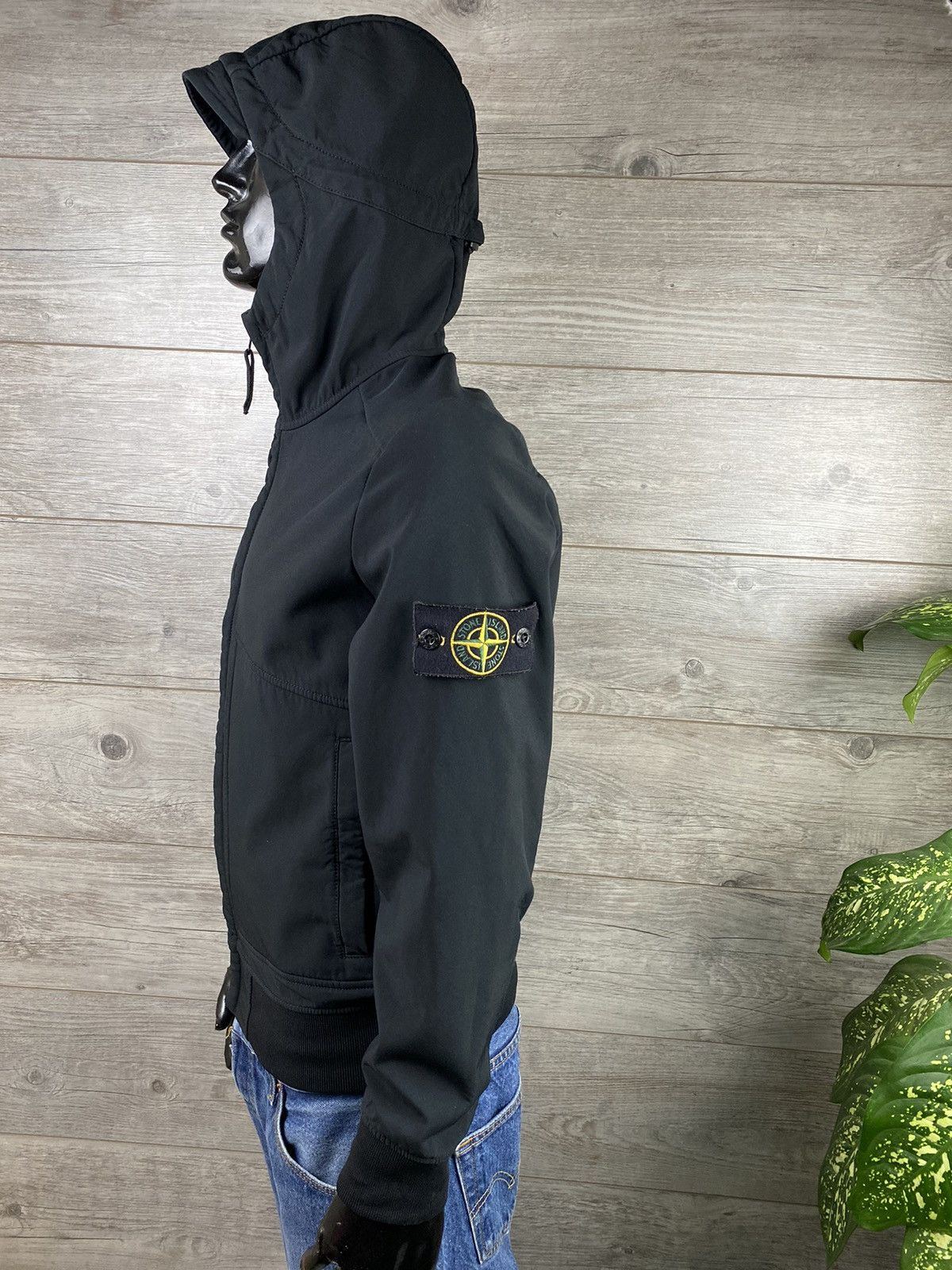 Stone Island × Streetwear Stone Island Soft shell-R hooded jacket 