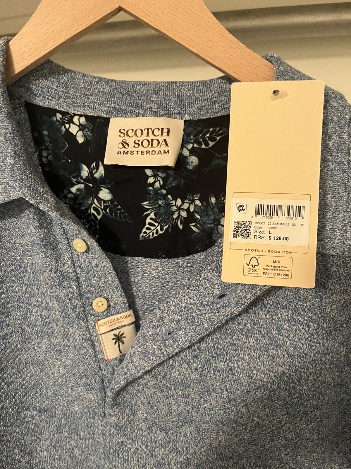 Scotch & Soda Scotch & Soda Size US L / EU 52-54 / 3 - 2 Thumbnail
