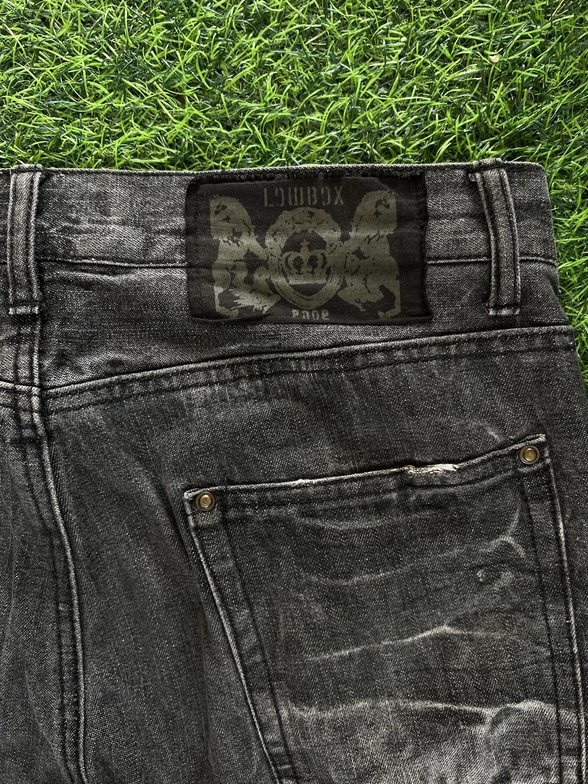 LOWBOX Vintage LOWBOX acid dyed flared denim Size US 34 / EU 50 - 5 Thumbnail