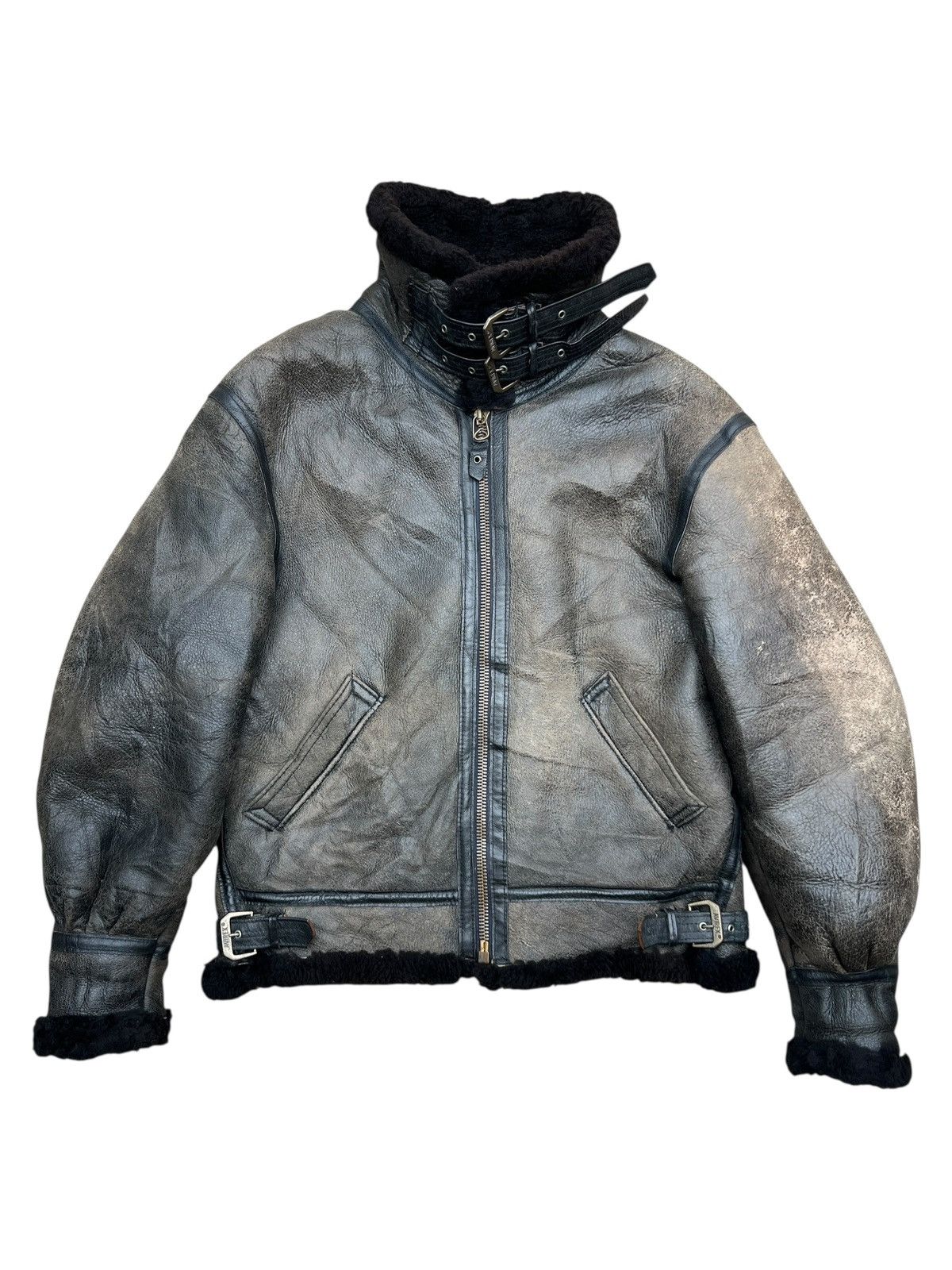 EMARジップ B3 ビンテージ　vintage フライトジャケット