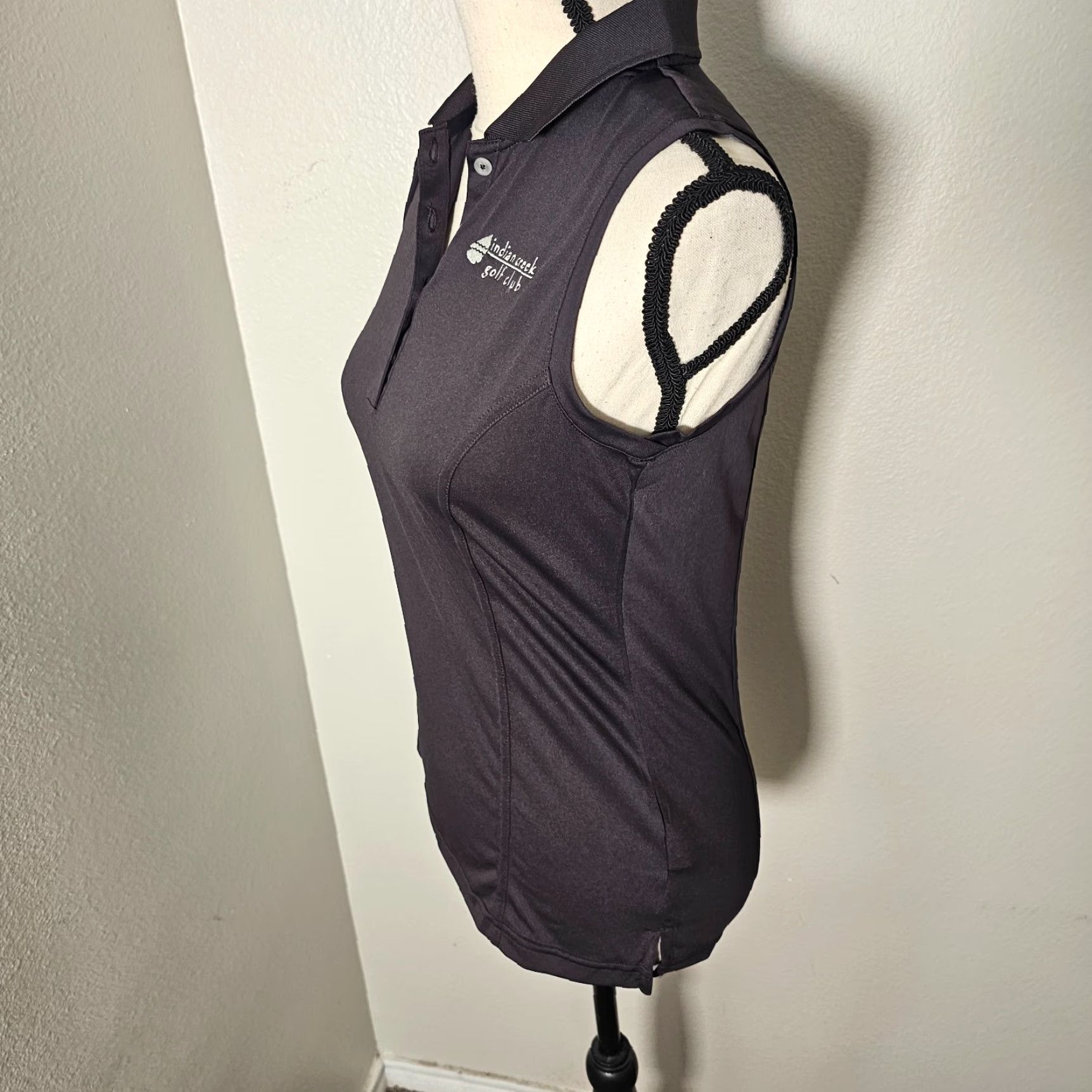 Adidas VINTAGE? No—Ignore. adidas Golf Polo Shirt Women Sleeveless Black Size M Adult Women Polo Shirt Black Adidas Golf Tennis Size M / US 6-8 / IT 42-44 - 2 Thumbnail