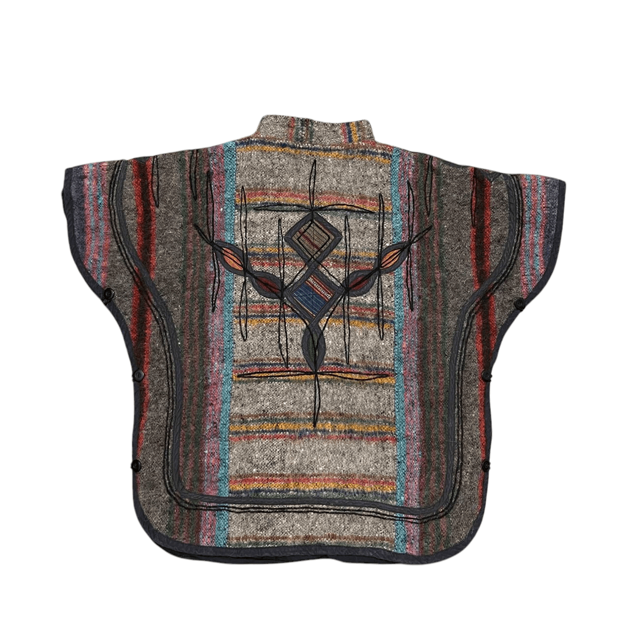 Japanese Brand Vintage Japanese Brand 100% Wool Short Sleeve Size US M / EU 48-50 / 2 - 9 Thumbnail