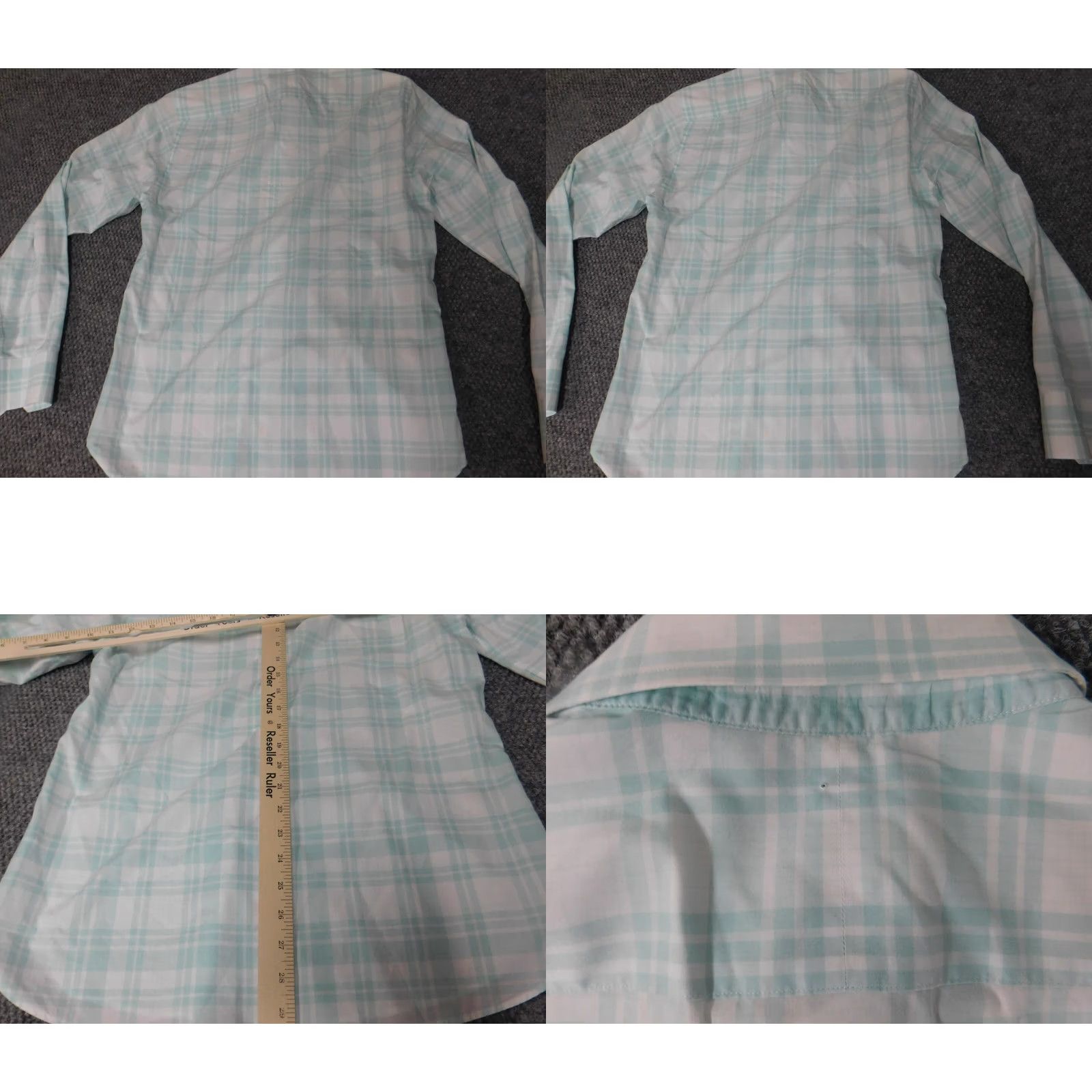 Club Monaco Club Monaco Shirt XS Blue Button-Down Men Regular Button-Up Collar Hemmed Slimming Modern 90s? Size US XS / EU 42 / 0 - 8 Thumbnail