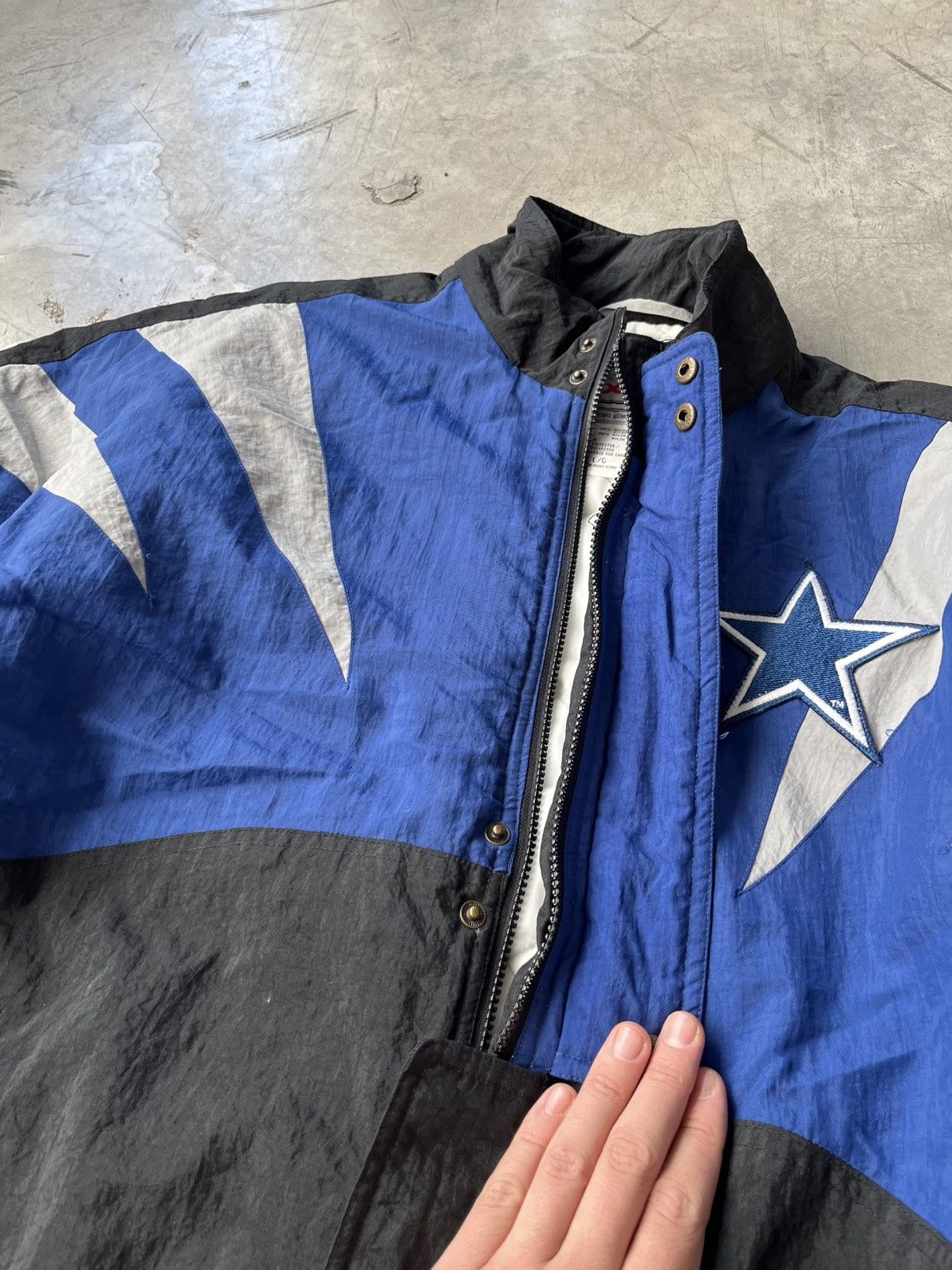 Apex One Vintage Apex One NFL Dallas Cowboys Men's Bomber Jacket 90s Size US XL / EU 56 / 4 - 6 Thumbnail
