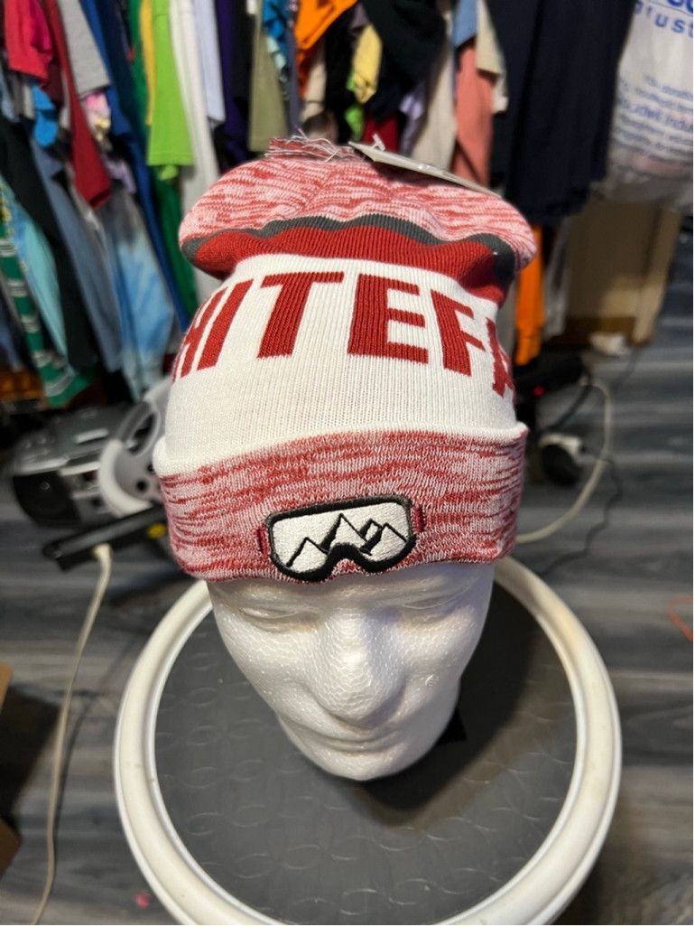 The Game The Game Beanie Red/White One Size Size ONE SIZE - 1 Thumbnail