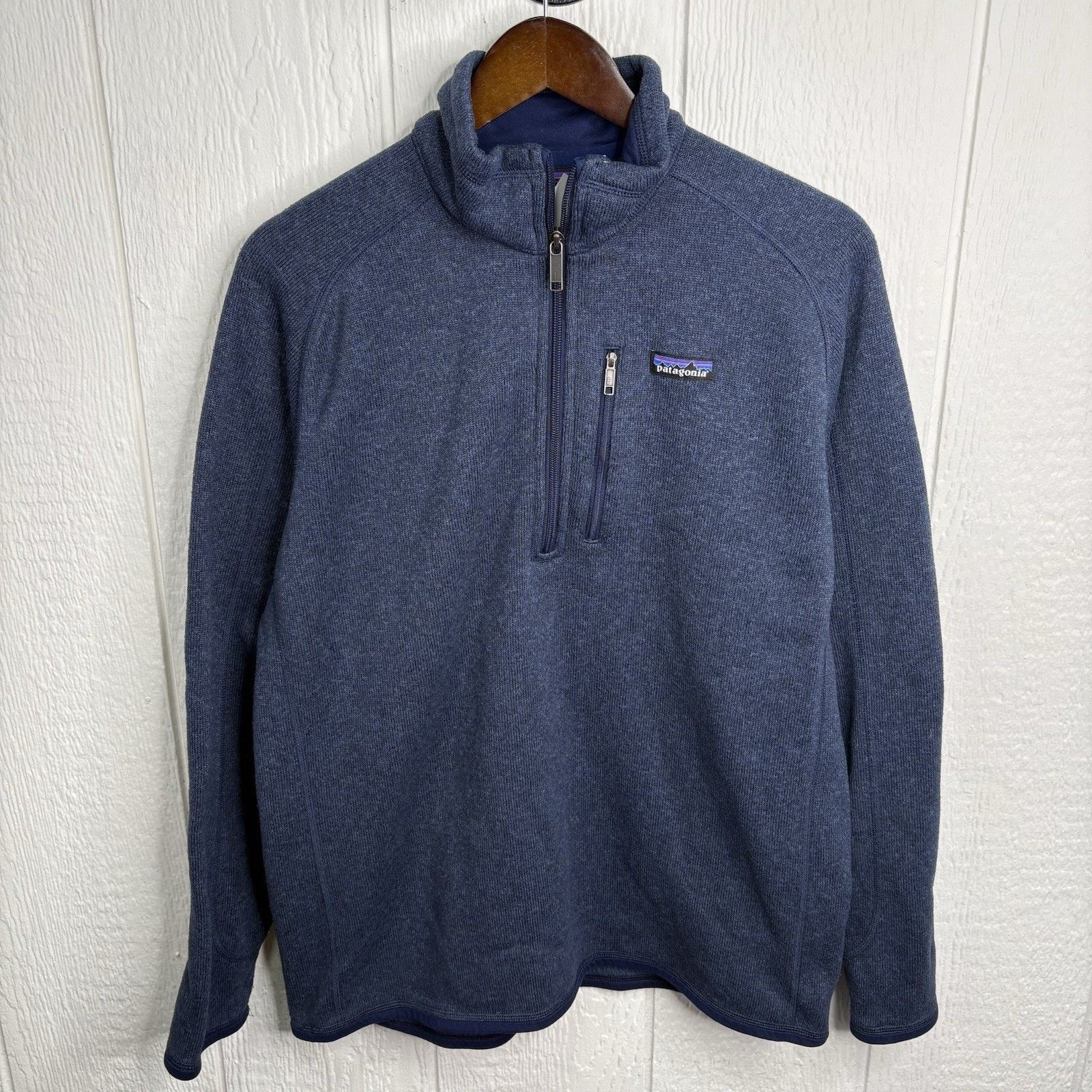 Patagonia Navy Patagonia Fleece Quarter Zip Size Large Size US L / EU 52-54 / 3 - 1 Thumbnail