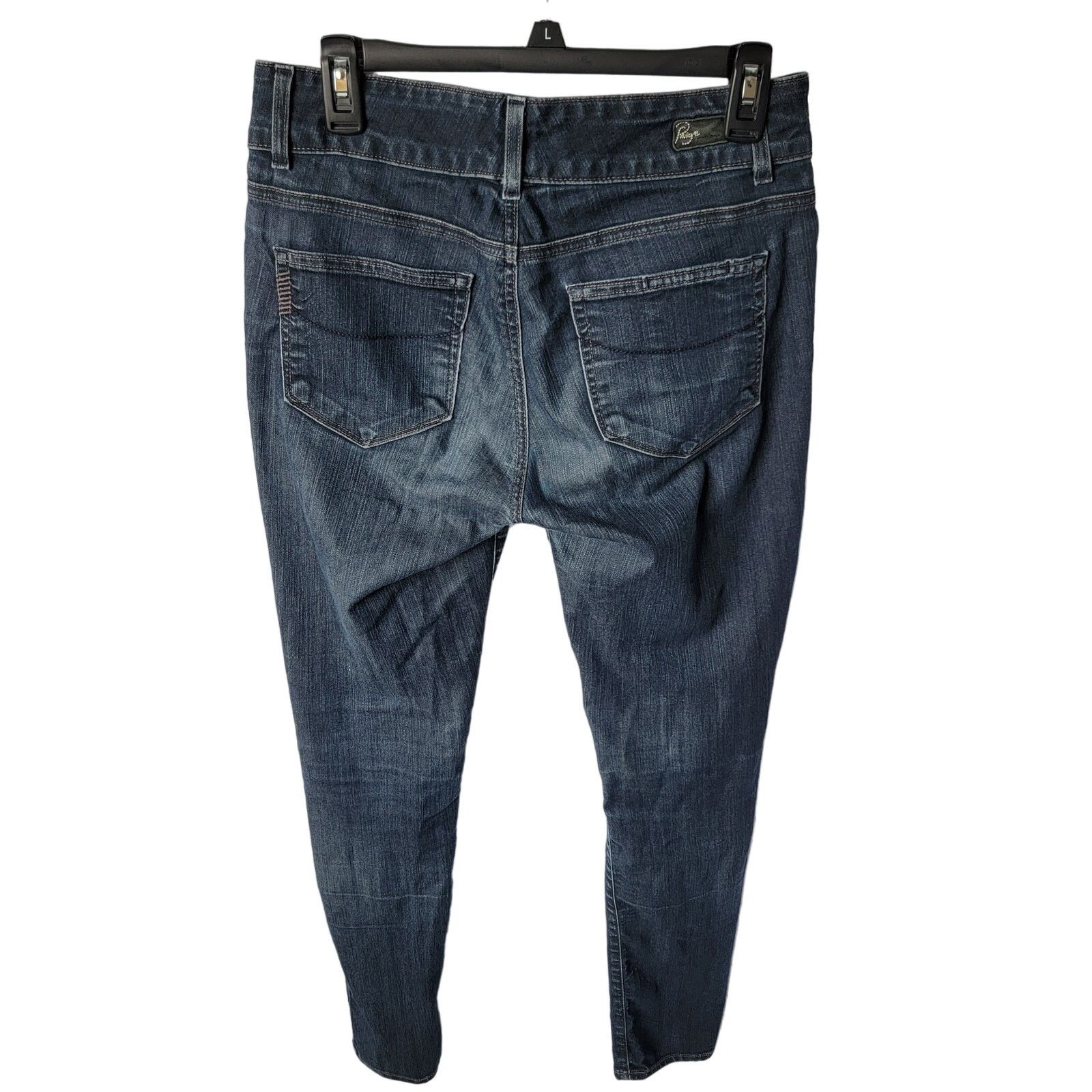 Paige Y2K PAIGE Dark Wash Mid Rise Womens Skinny Jeans Size 30 Size 30" / US 8 / IT 44 - 13 Thumbnail