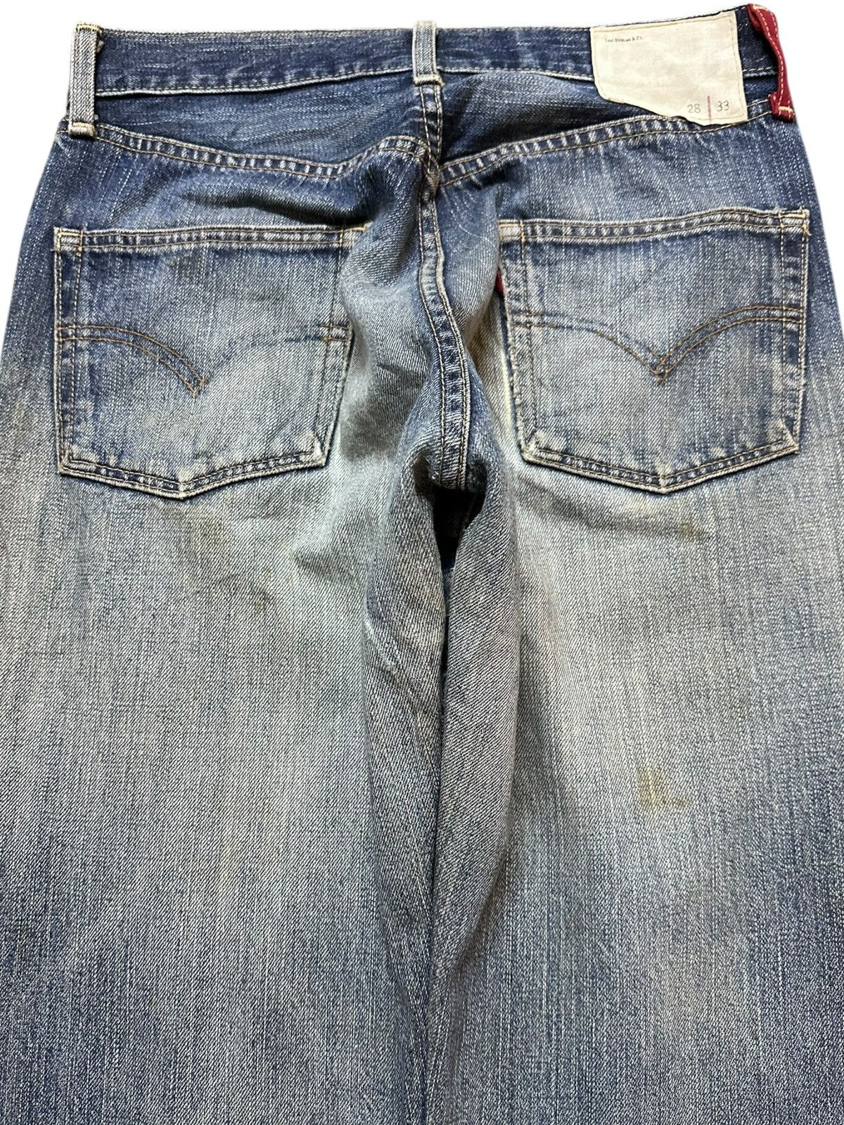 Levi's Vintage Clothing Vintage Levi’s 510 Faded Grunge Whiskers Denim Size US 28 / EU 44 - 6 Thumbnail