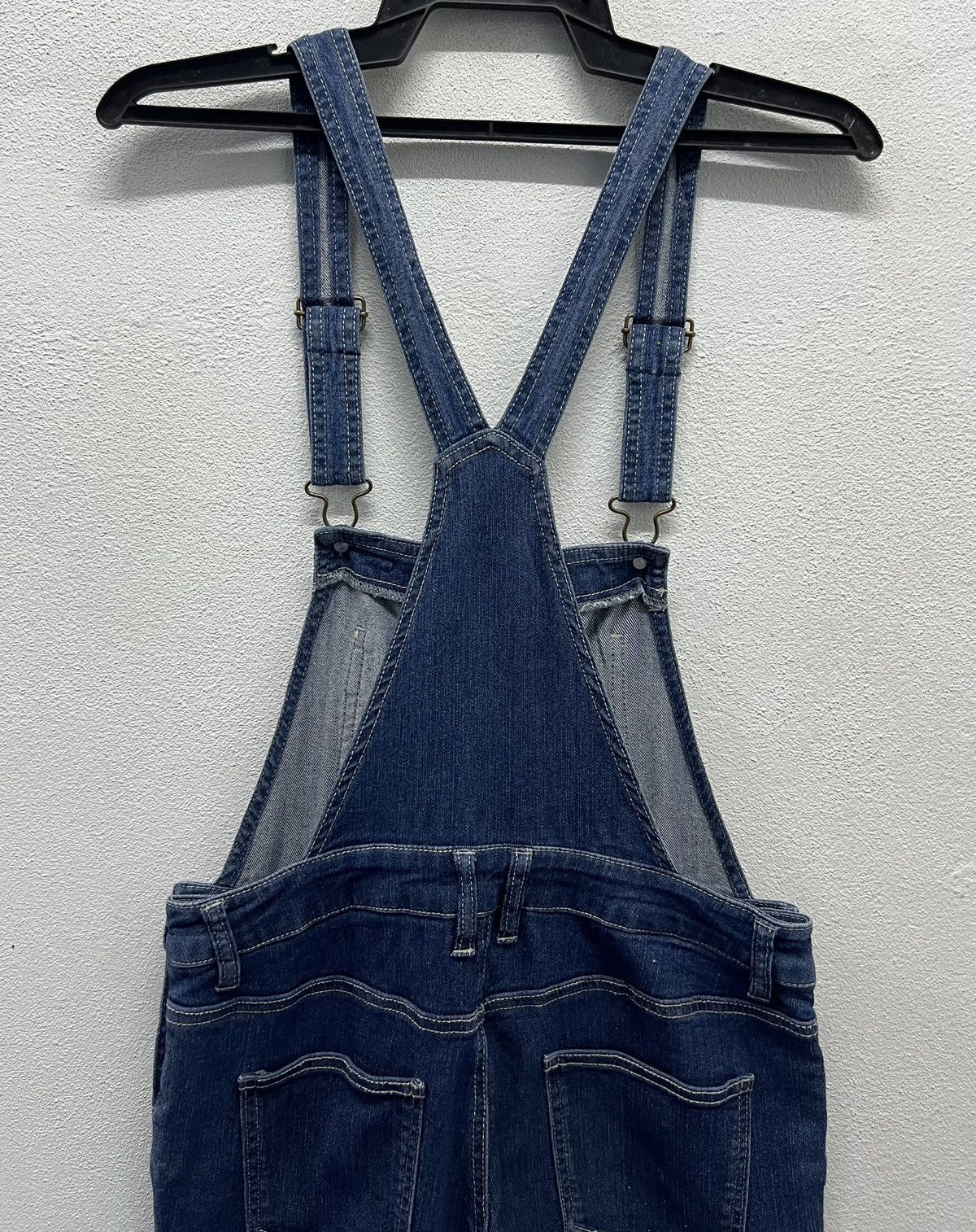 Vintage Repipi Armario Distressed Denim Overalls (Size L) Size US 31 - 4 Thumbnail