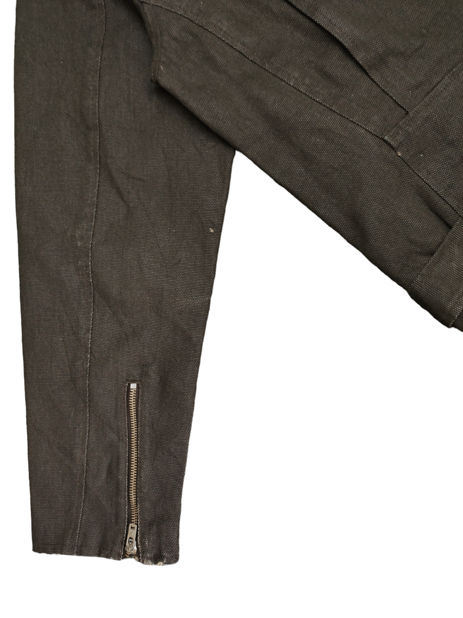 Japanese Brand Rough Trade Bondage Double Collar Waxed Denim Jacket Size US M / EU 48-50 / 2 - 15 Thumbnail