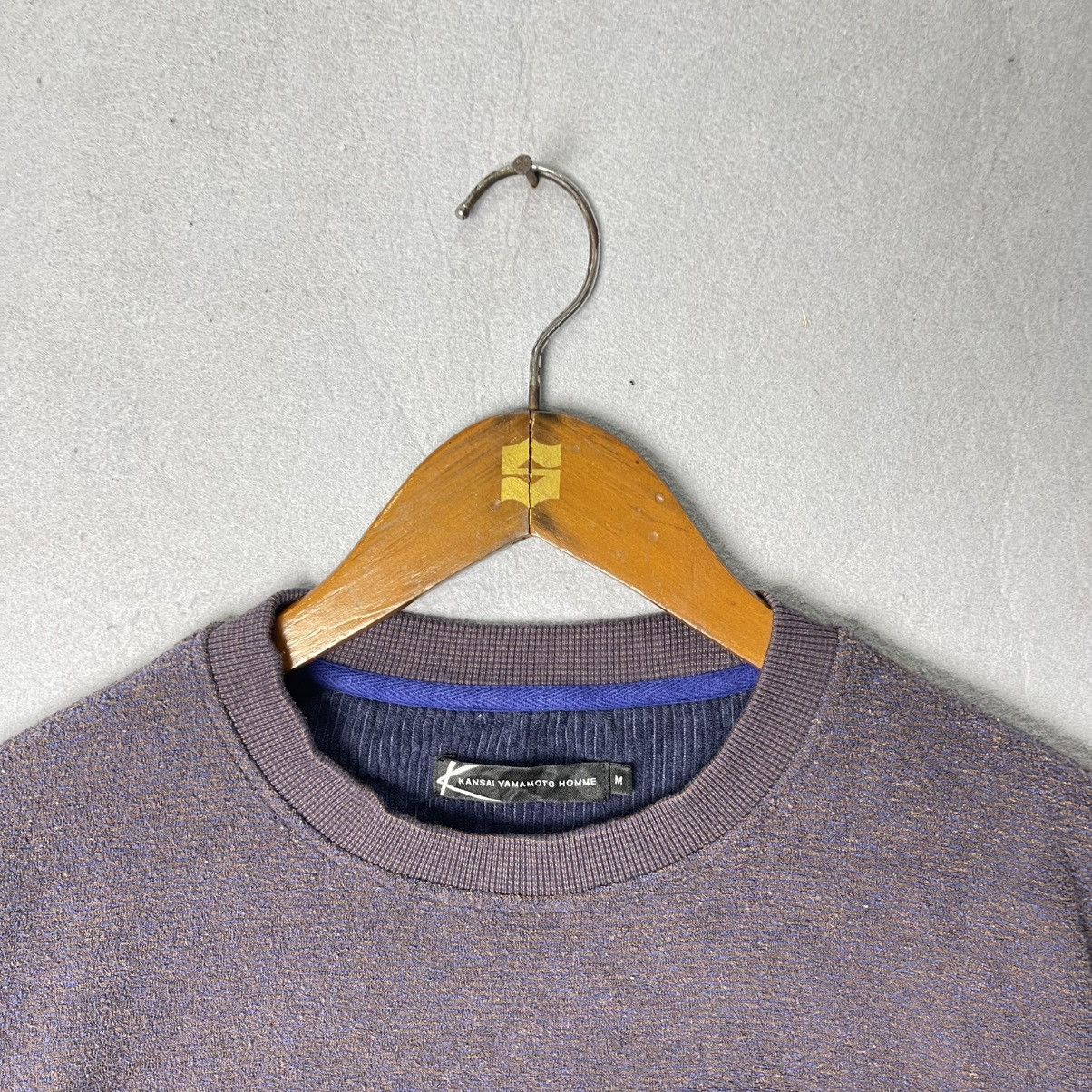 Kansai Yamamoto Vintage Kansai Yamamoto Homme Pocket Sweatshirt Size US M / EU 48-50 / 2 - 2 Thumbnail