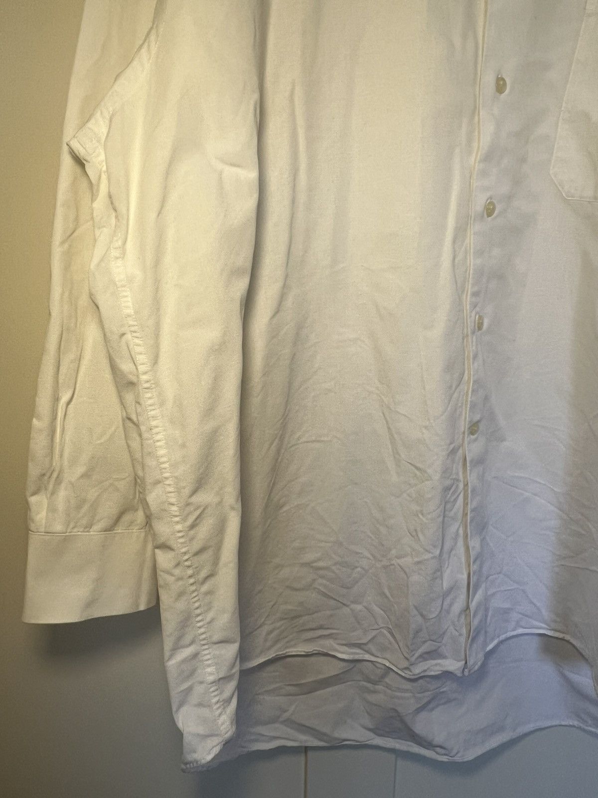 Dior Vintage Christian Dior 100%cotton button up longsleeve shirt Size US XL / EU 56 / 4 - 8 Thumbnail