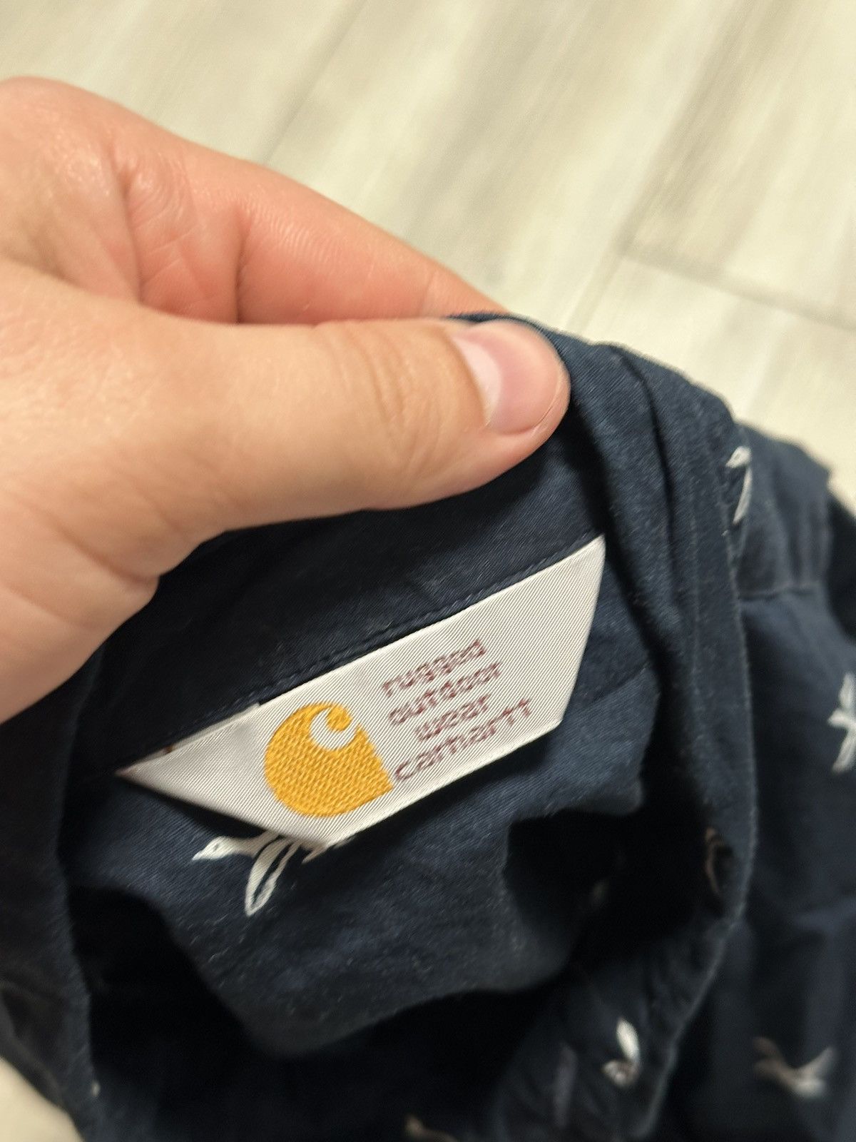 Carhartt Vintage Carhartt Aldux Chamois Shirt Size L Size US L / EU 52-54 / 3 - 6 Thumbnail