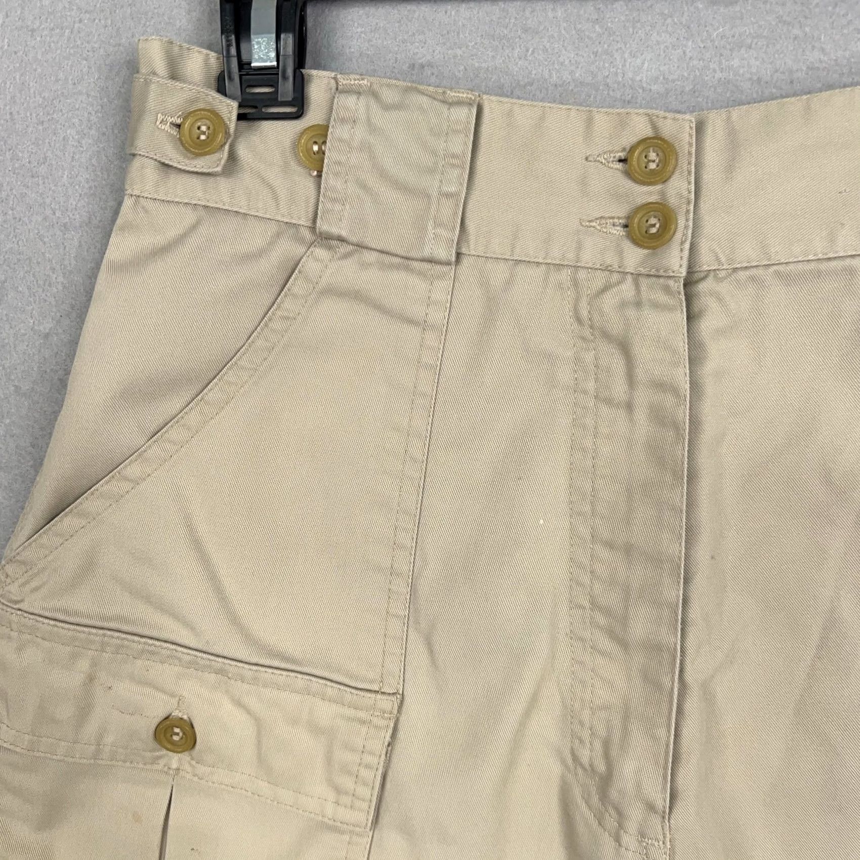 Tilley Tilley Endurables Shorts Womens Medium Beige Khaki Cargo Utility Hiking Outdoor Size 27" / US 4 / IT 40 - 2 Thumbnail