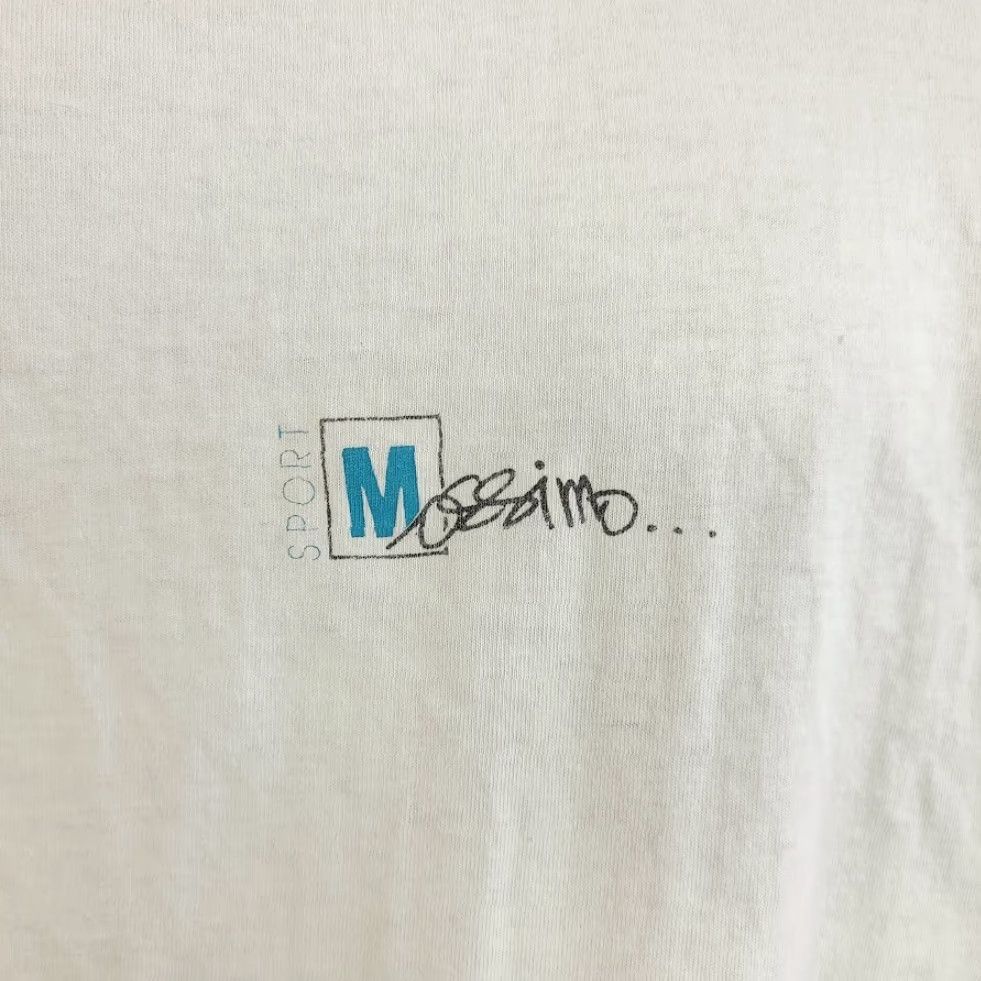 Mossimo VINTAGE Mossimo Beach Volleyball T Shirt Mens Size Large White Cotton 80s Sports Made In USA Surf Skater 80s Mens Tee Size US L / EU 52-54 / 3 - 3 Thumbnail