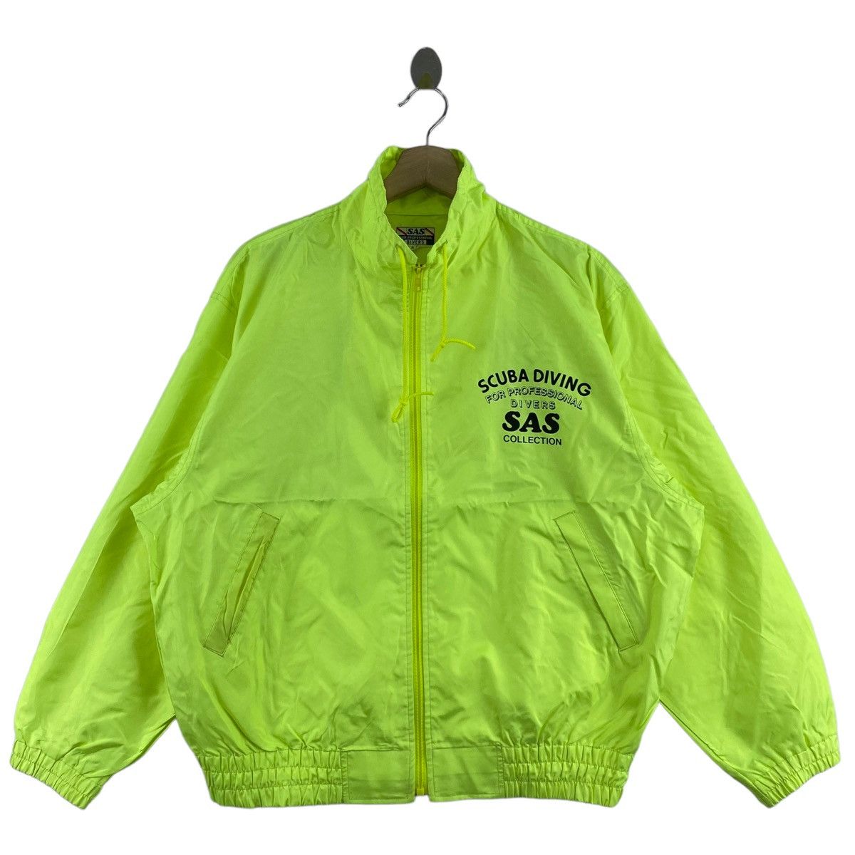 Other SAS DIVERS Scuba Diving Green Coach Jacket Size US M / EU 48-50 / 2 - 3 Thumbnail