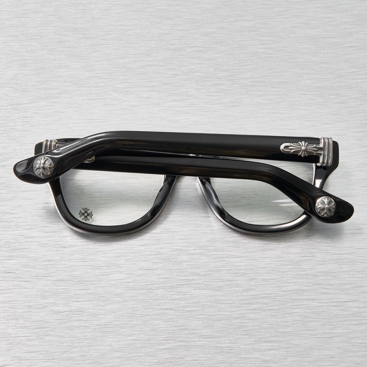 Chrome Hearts CHROME HEARTS TRITITSAGAIN BLACK GLASSES Size ONE SIZE - 8 Thumbnail