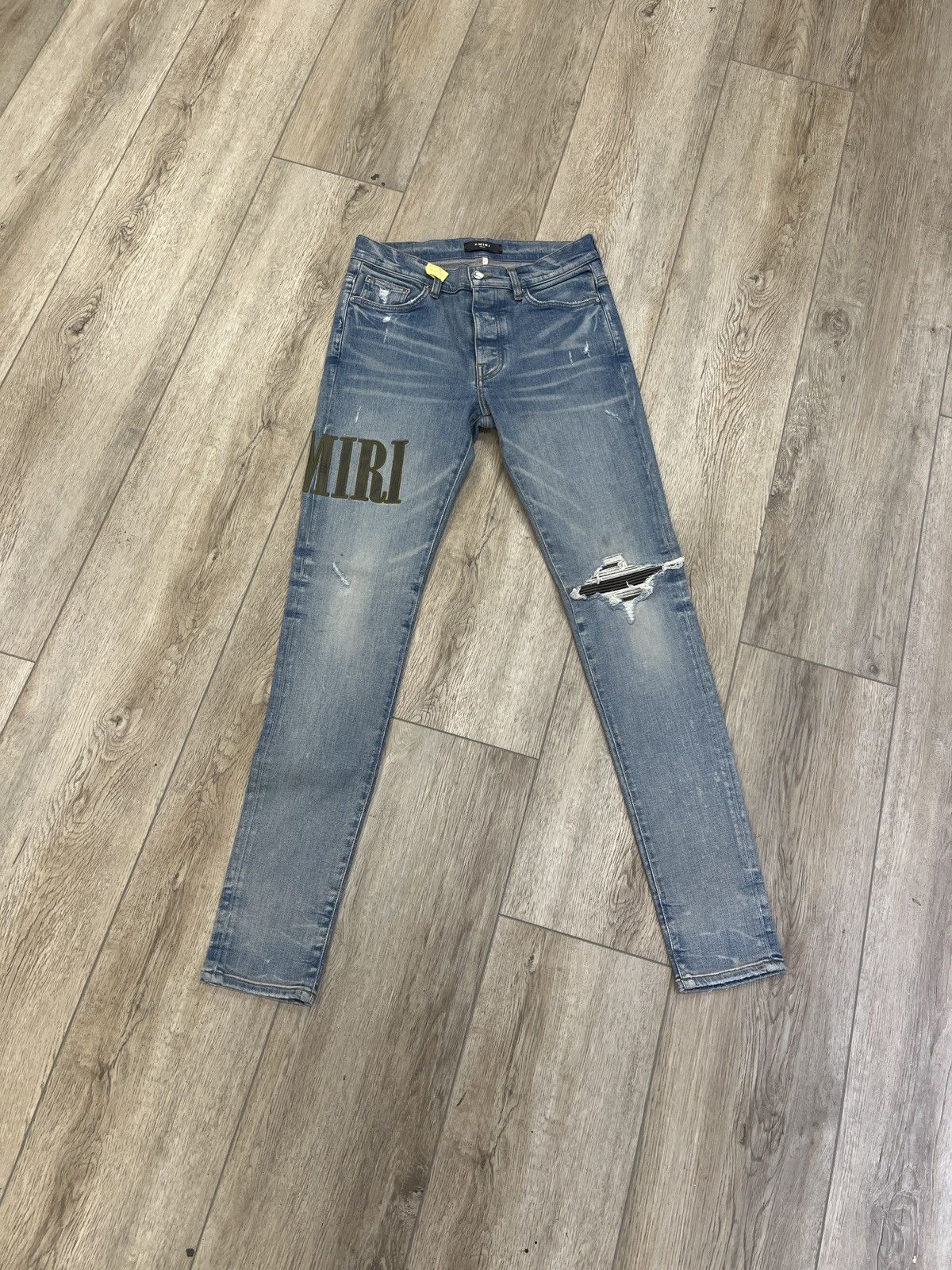Amiri Amiri Blue Jean size 32 Size US 32 / EU 48 - 1 Thumbnail