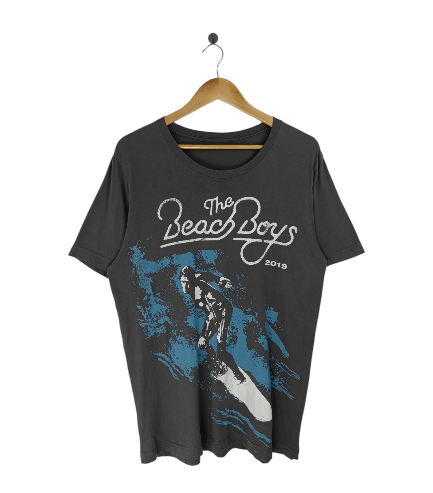Vintage VINTAGE THE BEACH BOYS 2019 SURF BEACH TEE beatles who Size US L / EU 52-54 / 3 - 1 Thumbnail