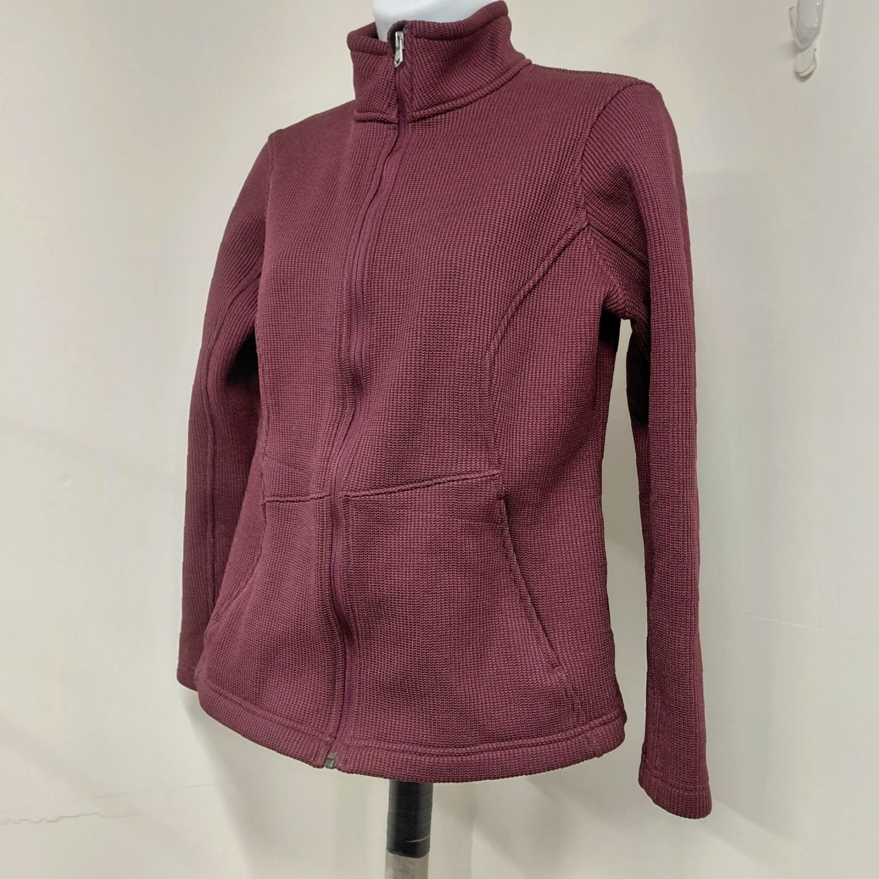 Spyder SPYDER ENDURE Jacket Women's M Red Wine FULL-ZIP MID WEIGHT STRYKE FLEECE LINING Jacket Size M / US 6-8 / IT 42-44 - 3 Thumbnail