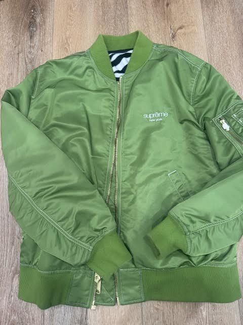 Supreme Supreme reversible bomber jacket with zebra Size US L / EU 52-54 / 3 - 7 Thumbnail