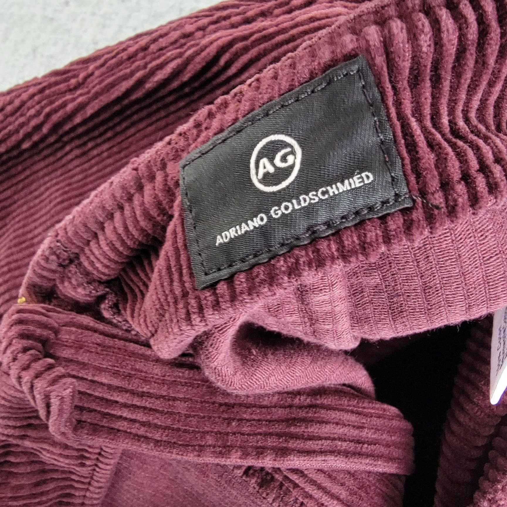Vintage VINTAGE AG Adriano Goldschmied Mini Skirt Womens 28 Purple Corduroy Cotton Zip Pockets Regular Size 28" / US 6 / IT 42 - 6 Thumbnail