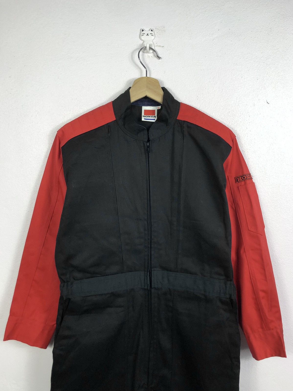 Honda Rare Vintage Honda Racing Coveralls Size US 34 / EU 50 - 2 Thumbnail