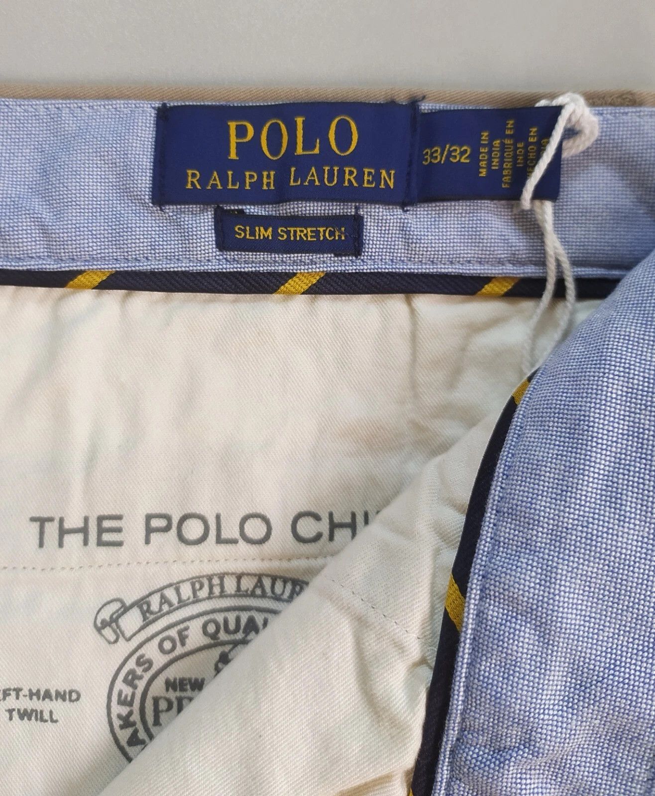 Polo Ralph Lauren Polo Ralph Lauren Slim Stretch Fit Chino Trouser FTP 0065 Size US 33 - 5 Thumbnail