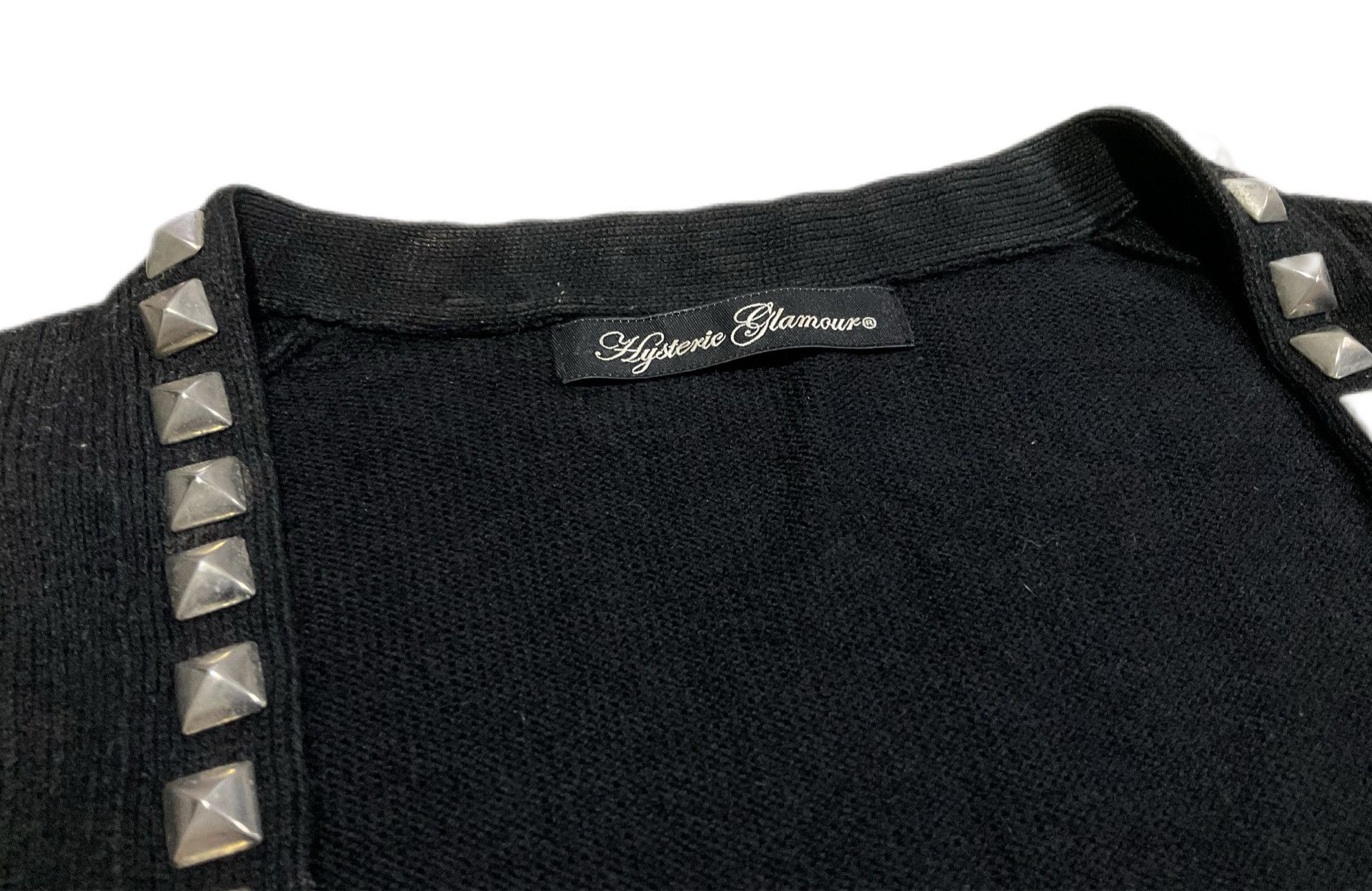 Hysteric Glamour × If Six Was Nine × Japanese Brand 🔥Y2K Archived Hysteric Glamour Studded Cardigan Size US M / EU 48-50 / 2 - 6 Thumbnail