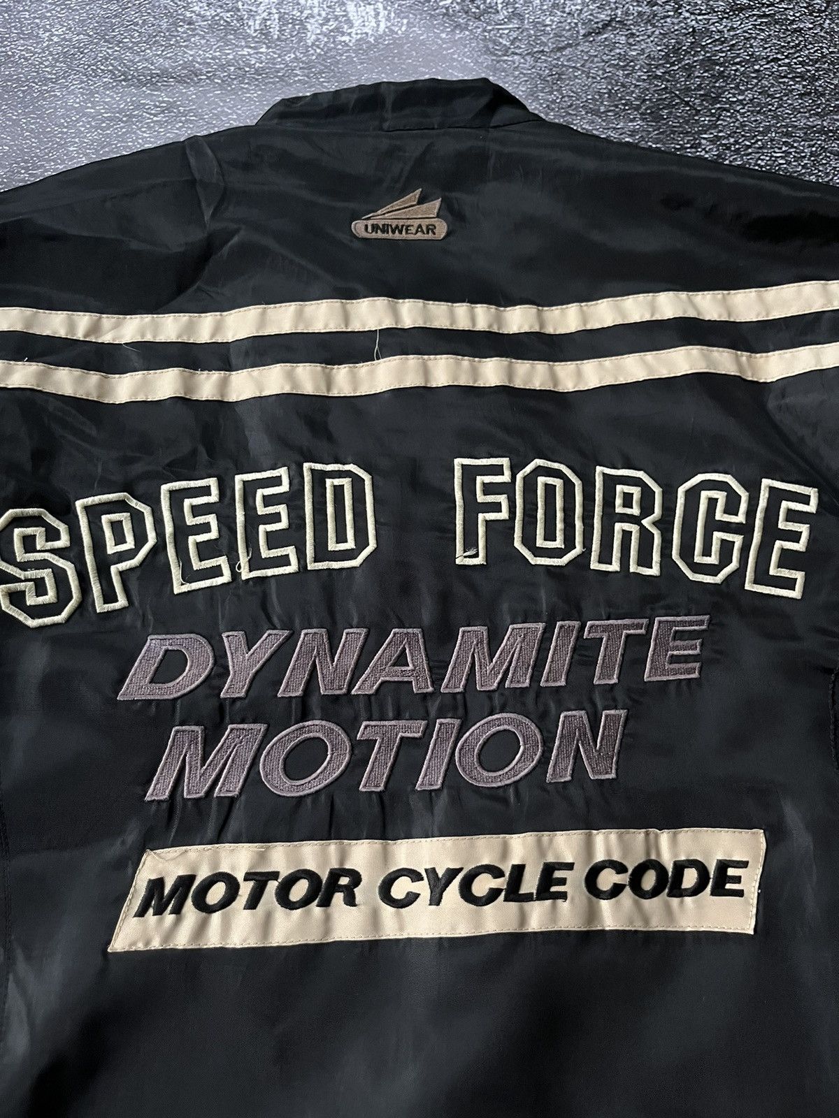 Vintage Vintage Racing Jacket Speed Force Dynamite Motion Size US L / EU 52-54 / 3 - 20 Thumbnail