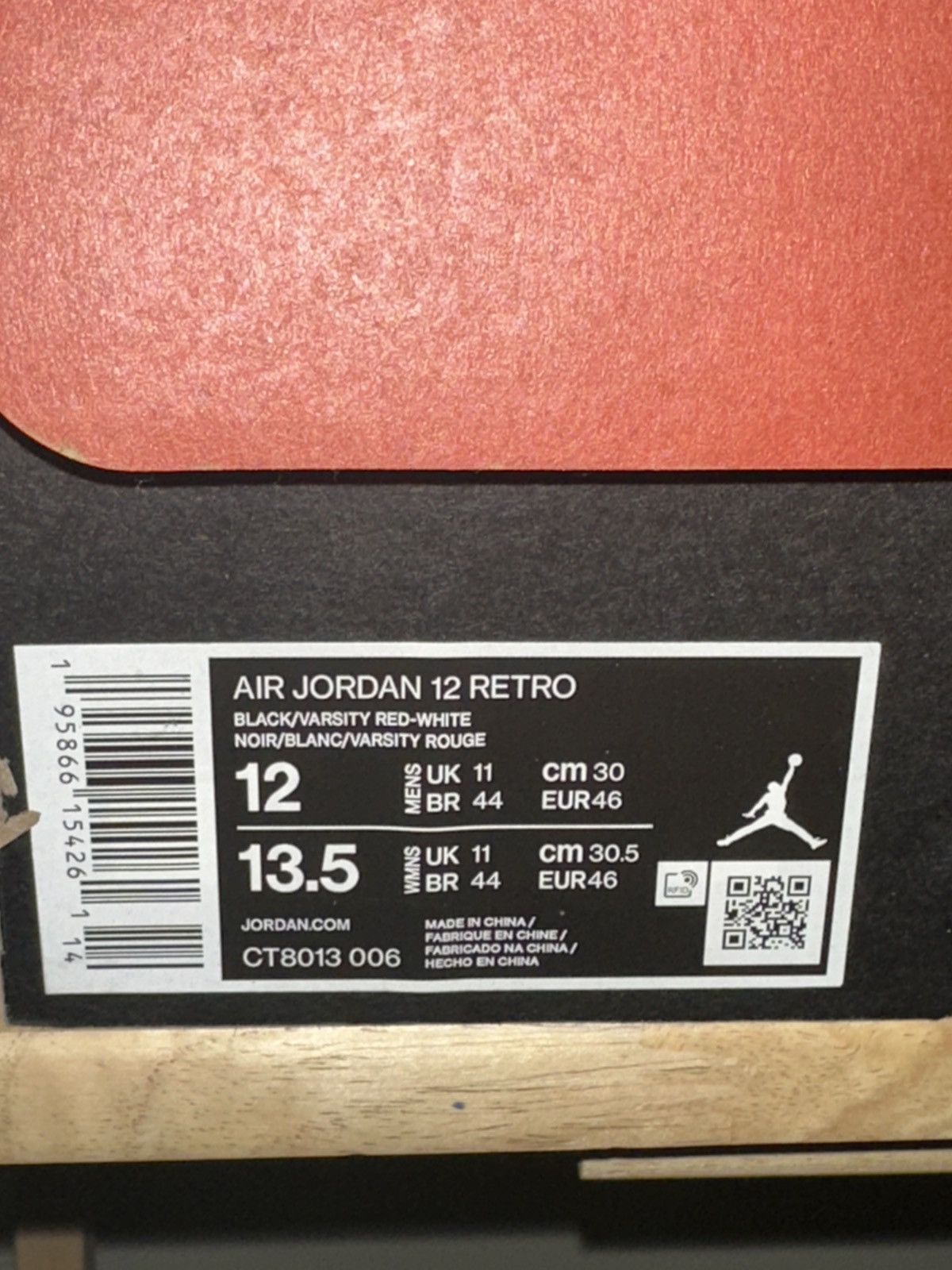 Jordan Brand Air Jordan 12 retro ‘ Playoffs’ 2022 Size US 12 / EU 45 - 8 Thumbnail