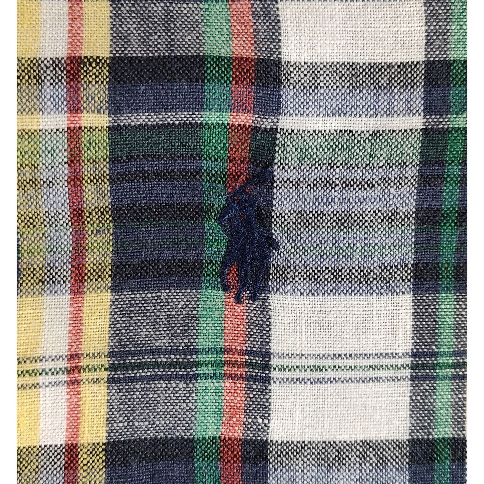 Ralph Lauren Ralph Lauren 100% Linen Shirt XXL Button Down Plaid Mens VTG Size US XXL / EU 58 / 5 - 8 Thumbnail