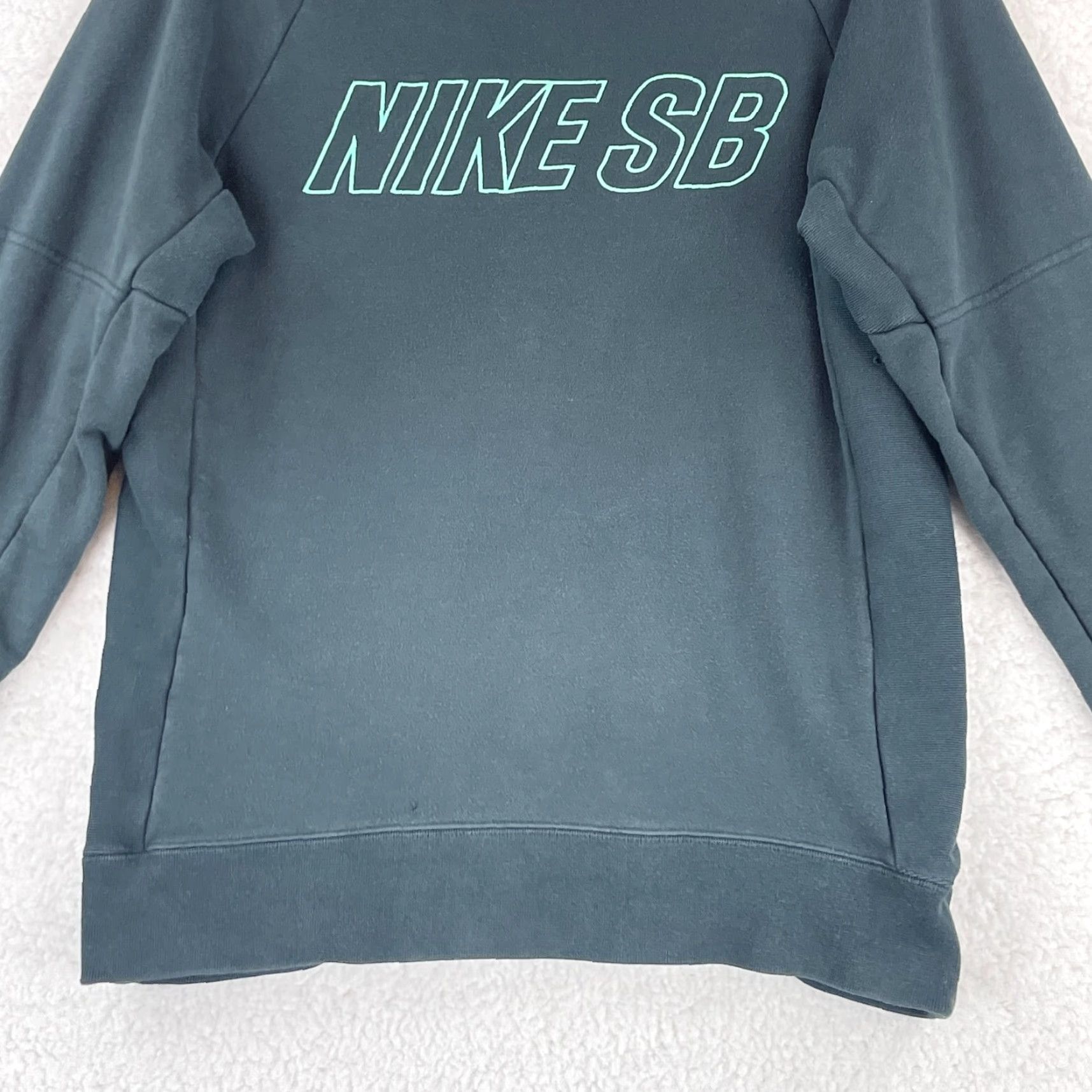 Nike Nike SB Sweater Mens Medium Green Crew Neck Long Sleeve Knit Pullover Casual Size US M / EU 48-50 / 2 - 5 Thumbnail