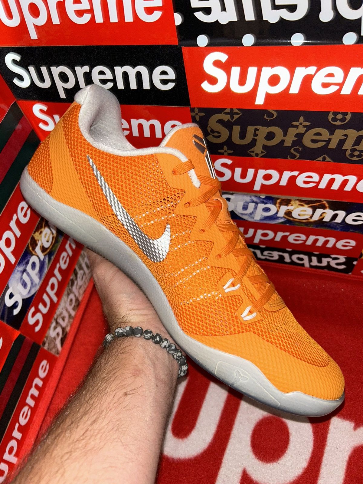 Nike Nike Kobe 11 TB 'Orange' 856485 881 15 VNDS Promo Sample Size US 15 / EU 48 - 7 Thumbnail