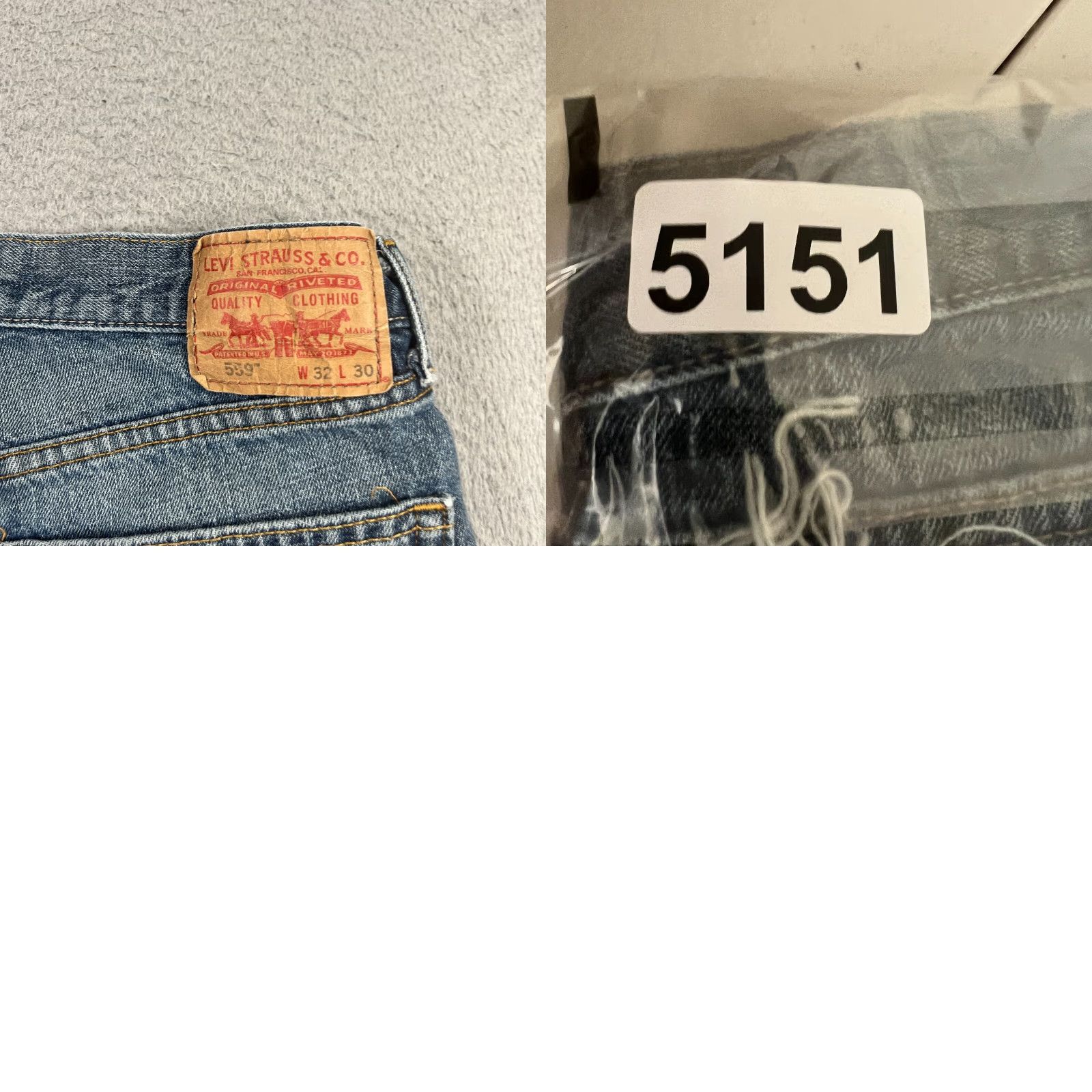 Levi's Levi's 559 Bermuda Shorts Size 34 Blue Denim Baggy Jorts Casual Outdoor Mens Size US 34 / EU 50 - 8 Thumbnail