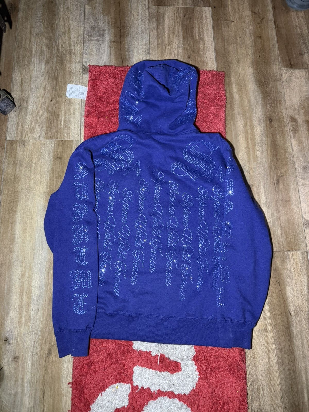 Supreme Supreme Rhinestone Zip Up Hoodie Size US S / EU 44-46 / 1 - 4 Thumbnail