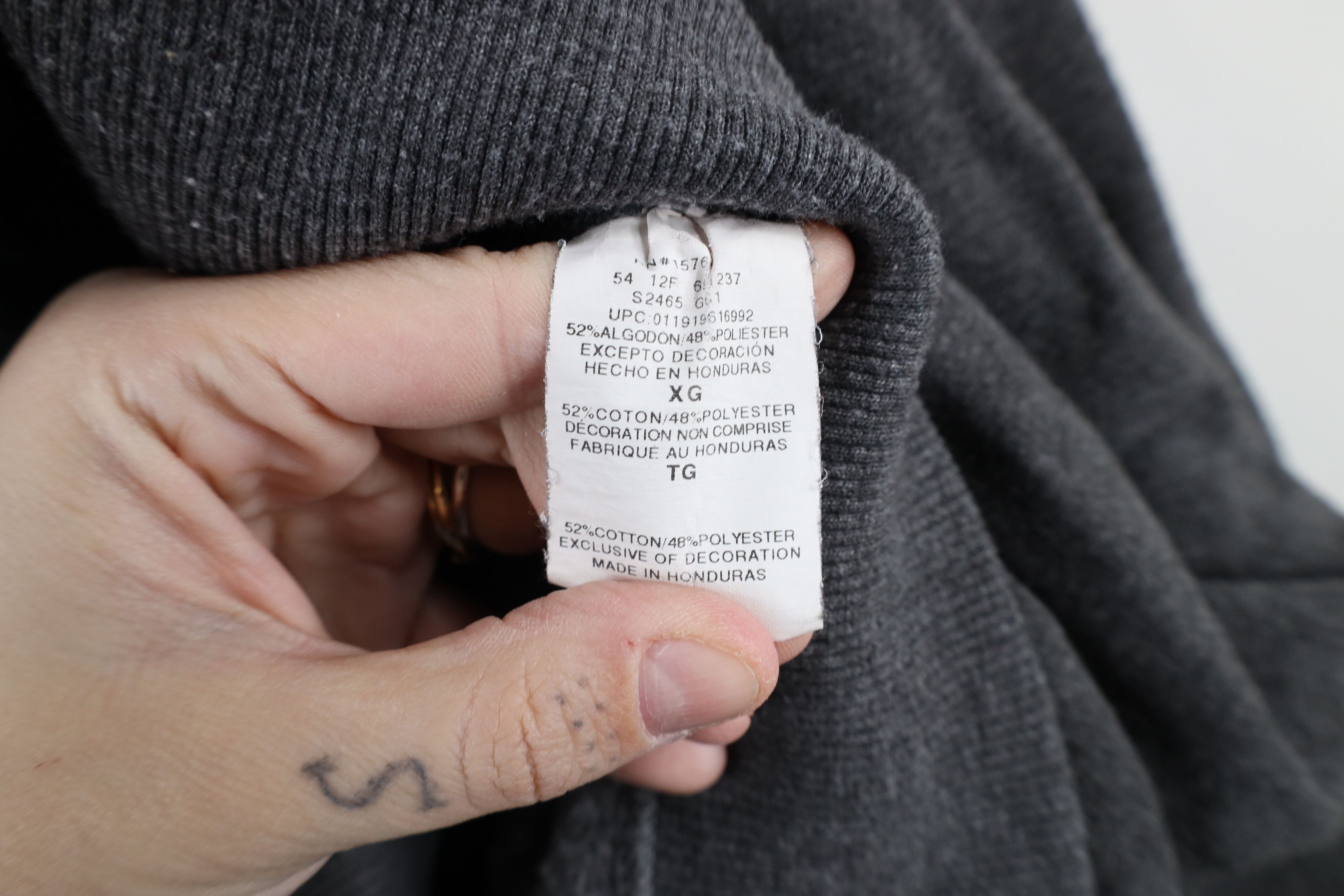 Champion × Vintage Vintage Champion Classic Logo Crewneck Sweatshirt Gray Size US XL / EU 56 / 4 - 7 Thumbnail